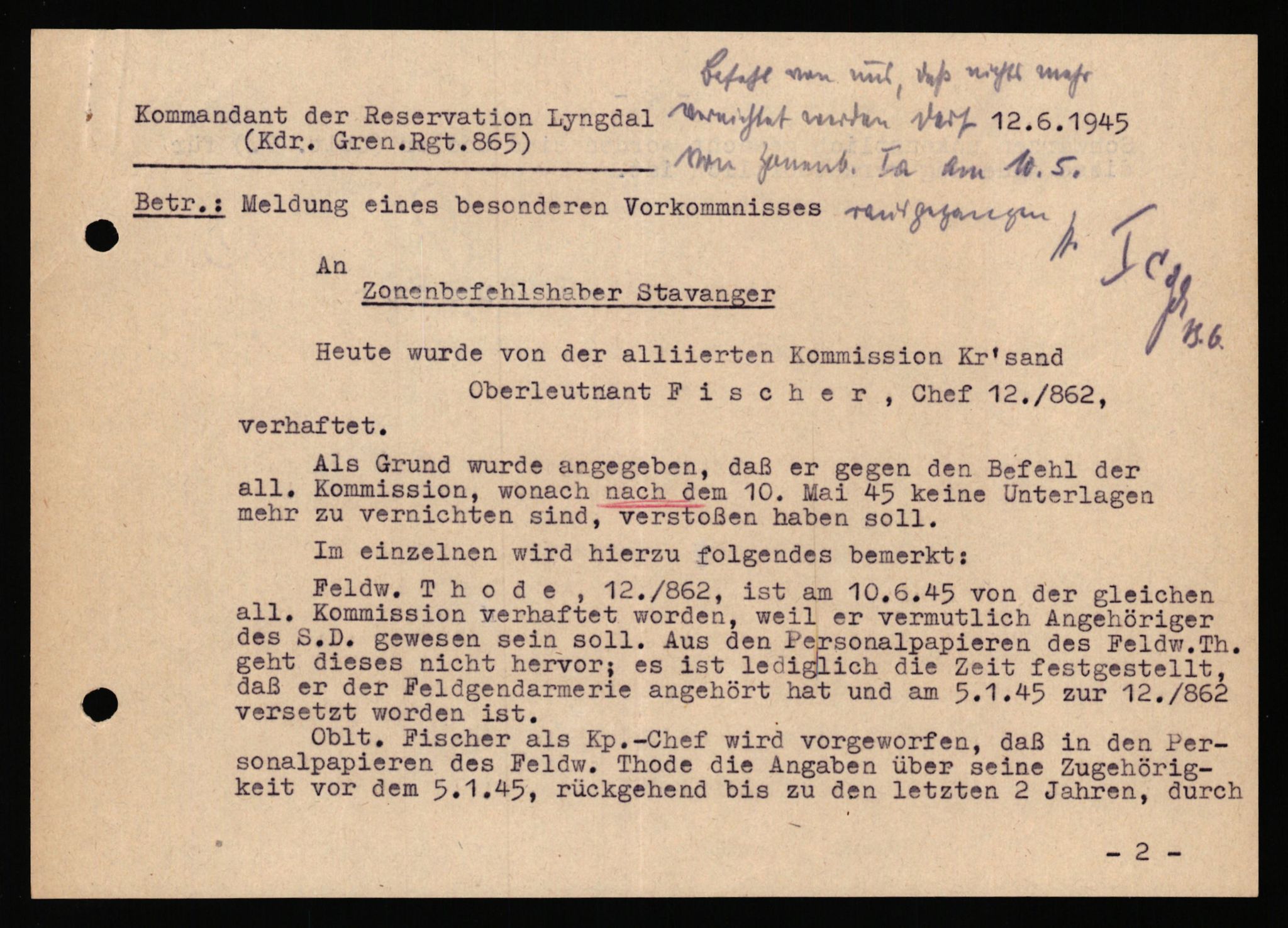 Deutscher Oberbefehlshaber Norwegen (DOBN), AV/RA-RAFA-2197/D/Dl/L0119: DB Zone Stavanger Abt. Ic, 1945, p. 71