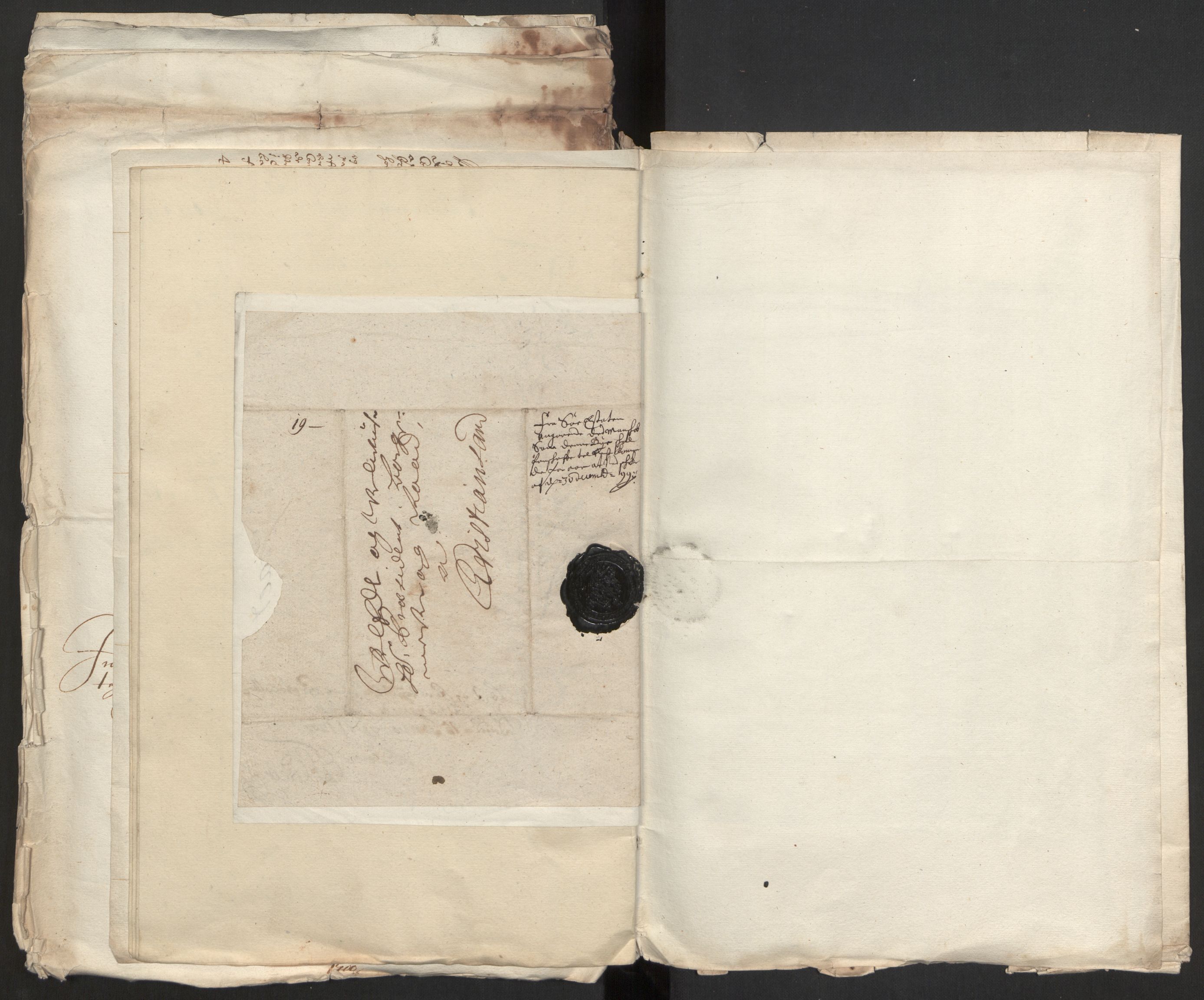 Rentekammeret inntil 1814, Reviderte regnskaper, Byregnskaper, AV/RA-EA-4066/R/Rm/L0258: [M1] Kontribusjonsregnskap, 1664-1700, p. 110