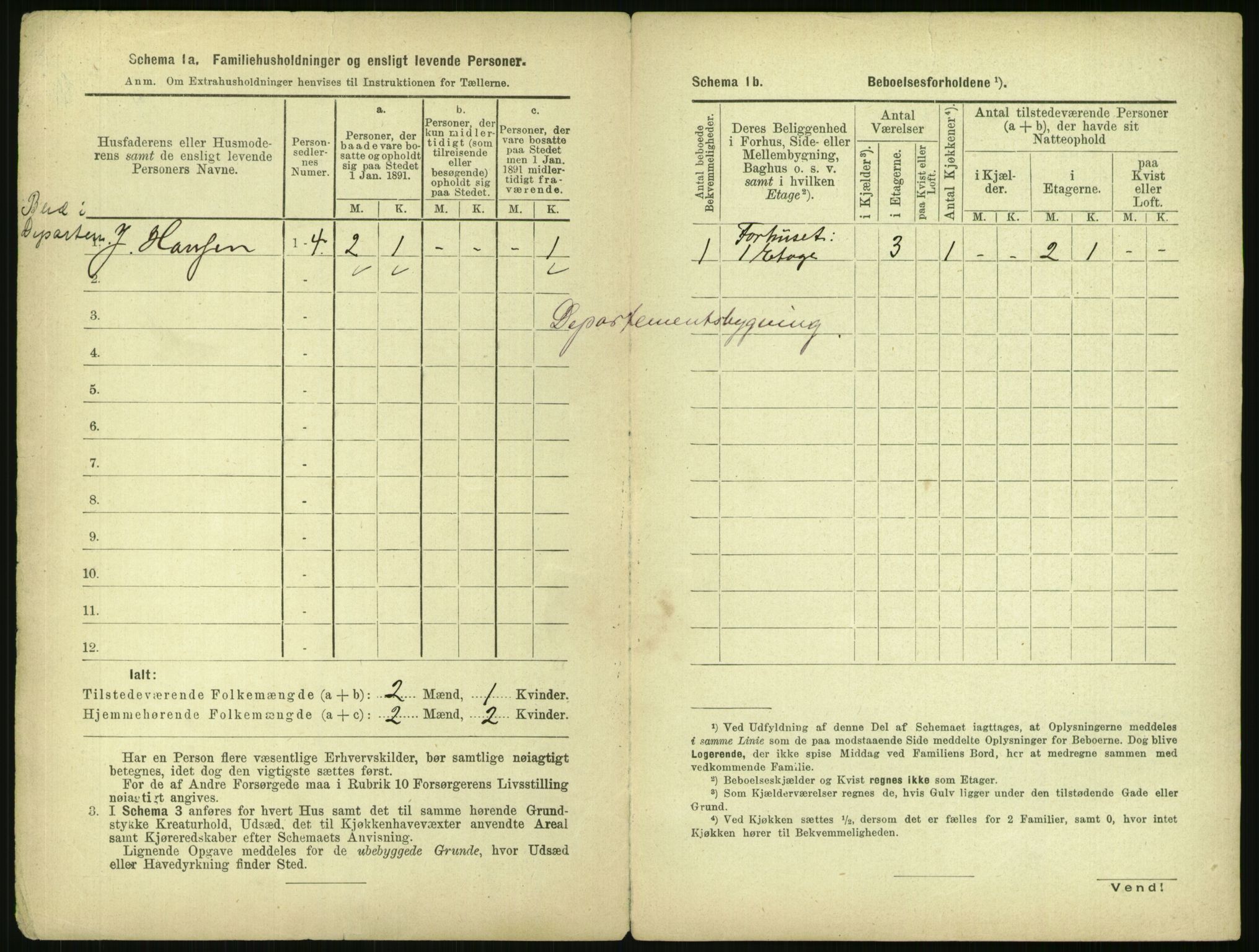 RA, 1891 census for 0301 Kristiania, 1891, p. 4809