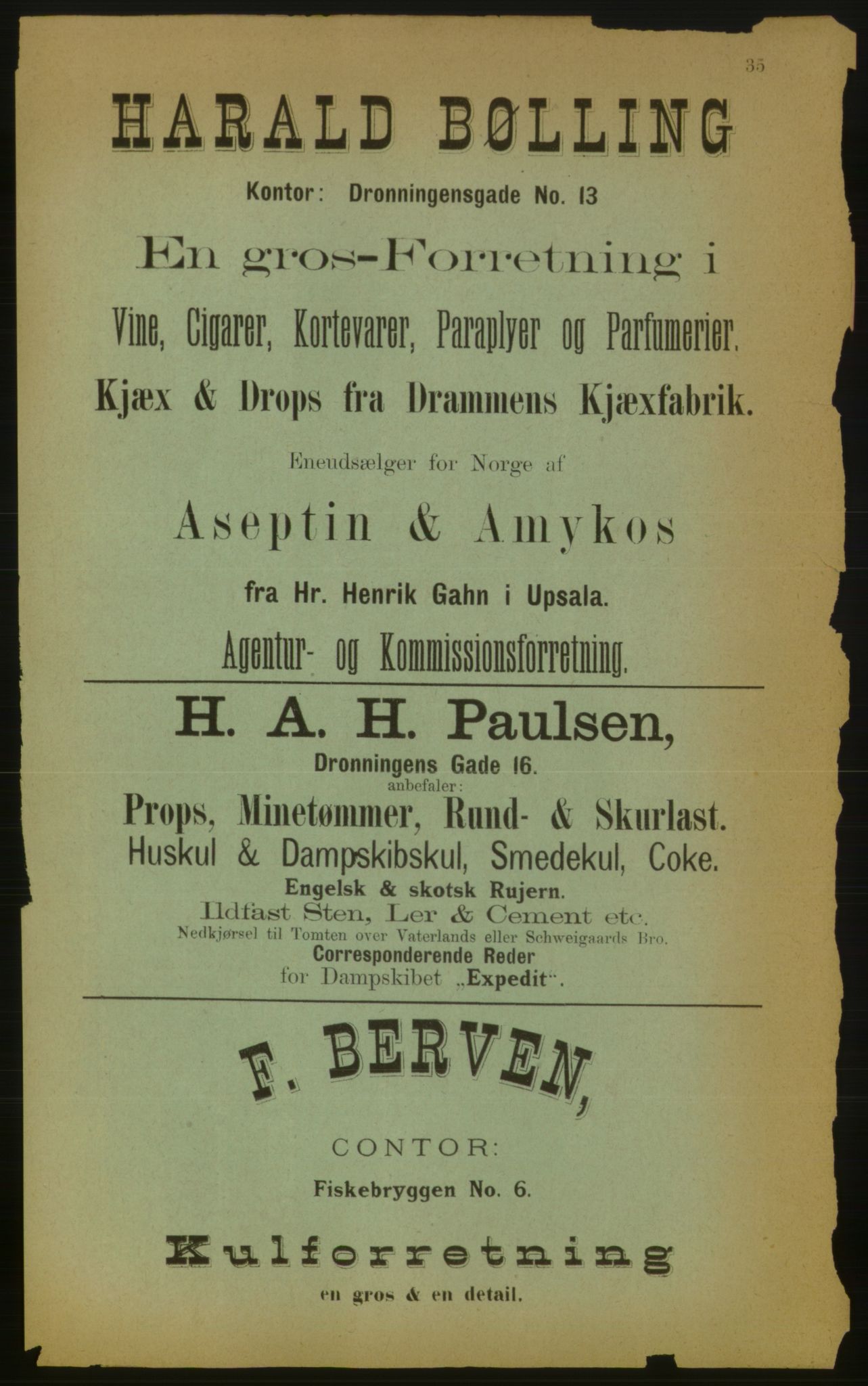 Kristiania/Oslo adressebok, PUBL/-, 1883, p. 35