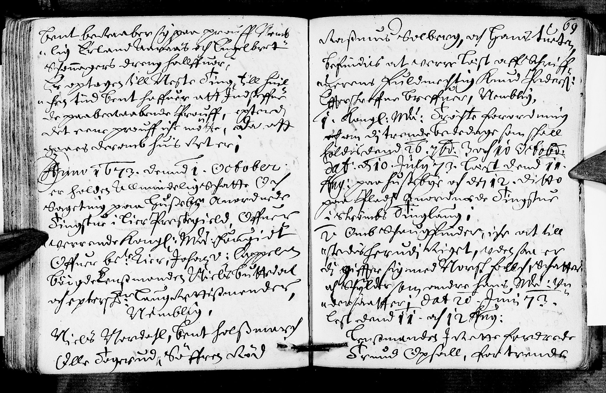 Lier, Røyken og Hurum sorenskriveri, SAKO/A-89/F/Fa/L0014: Tingbok, 1673, p. 69