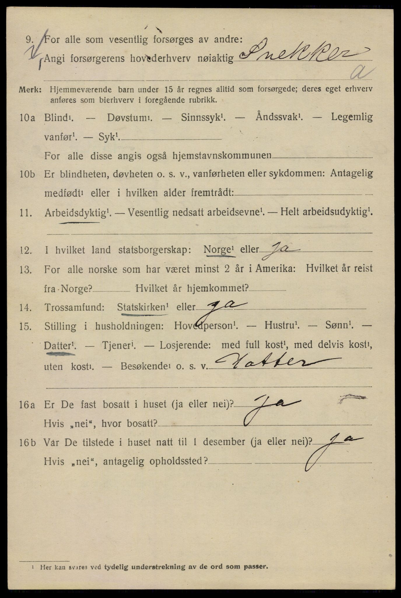 SAO, 1920 census for Aker, 1920, p. 111573