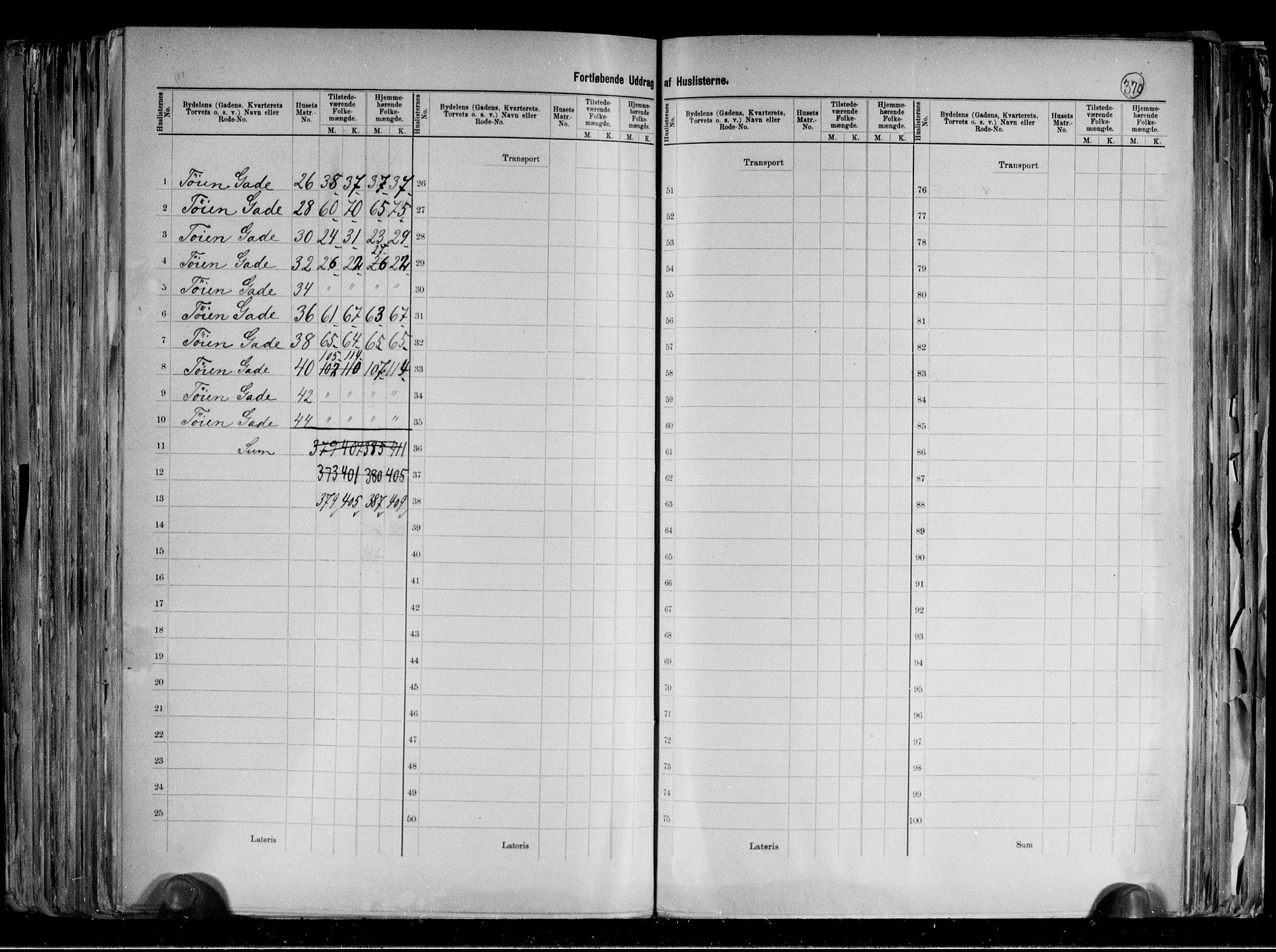 RA, 1891 census for 0301 Kristiania, 1891, p. 88150