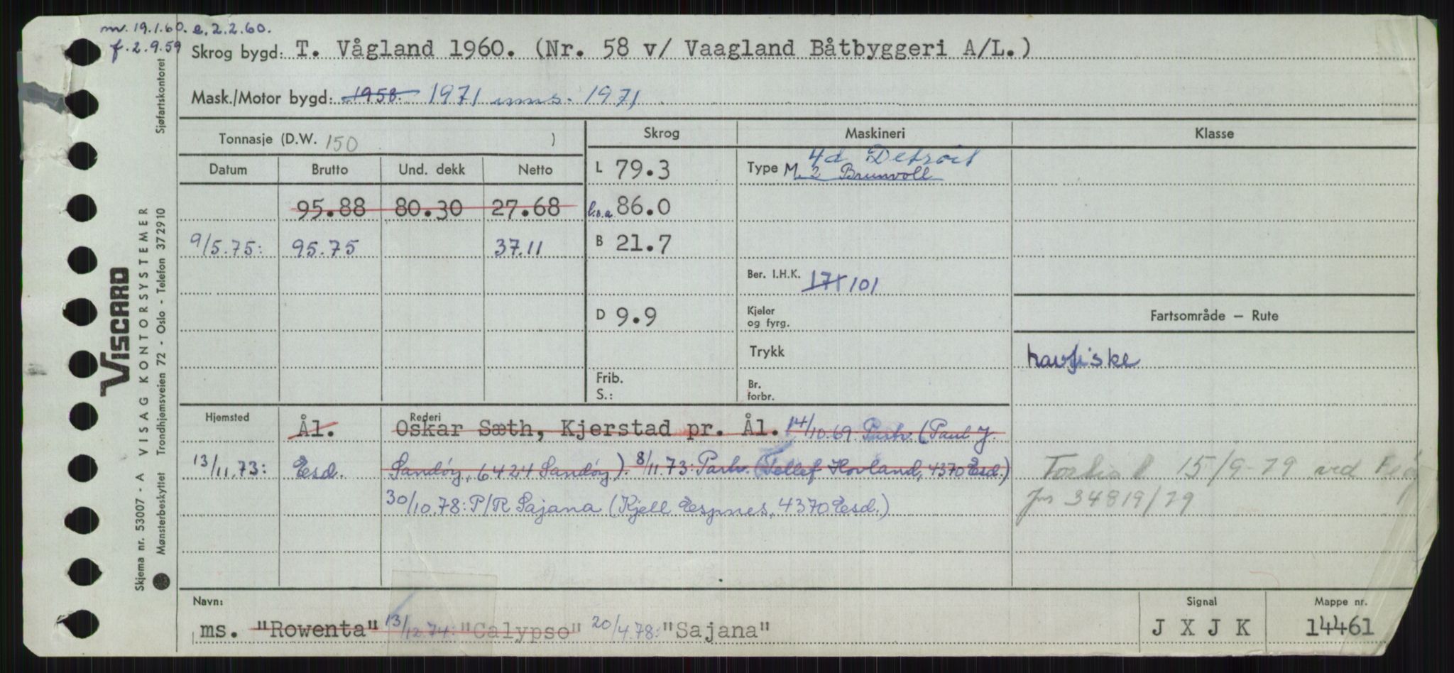 Sjøfartsdirektoratet med forløpere, Skipsmålingen, AV/RA-S-1627/H/Ha/L0005/0001: Fartøy, S-Sven / Fartøy, S-Skji, p. 45