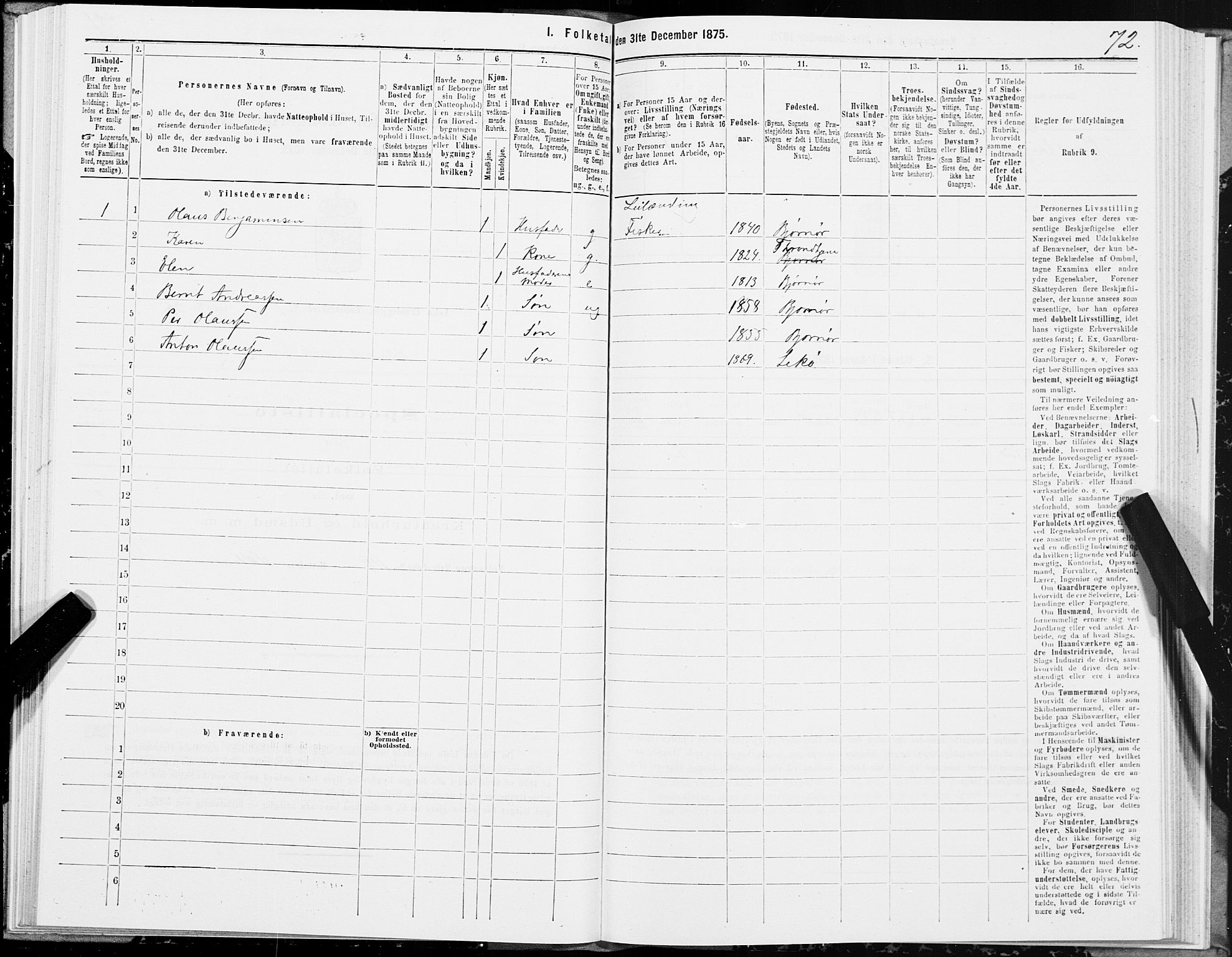 SAT, 1875 census for 1755P Leka, 1875, p. 1072