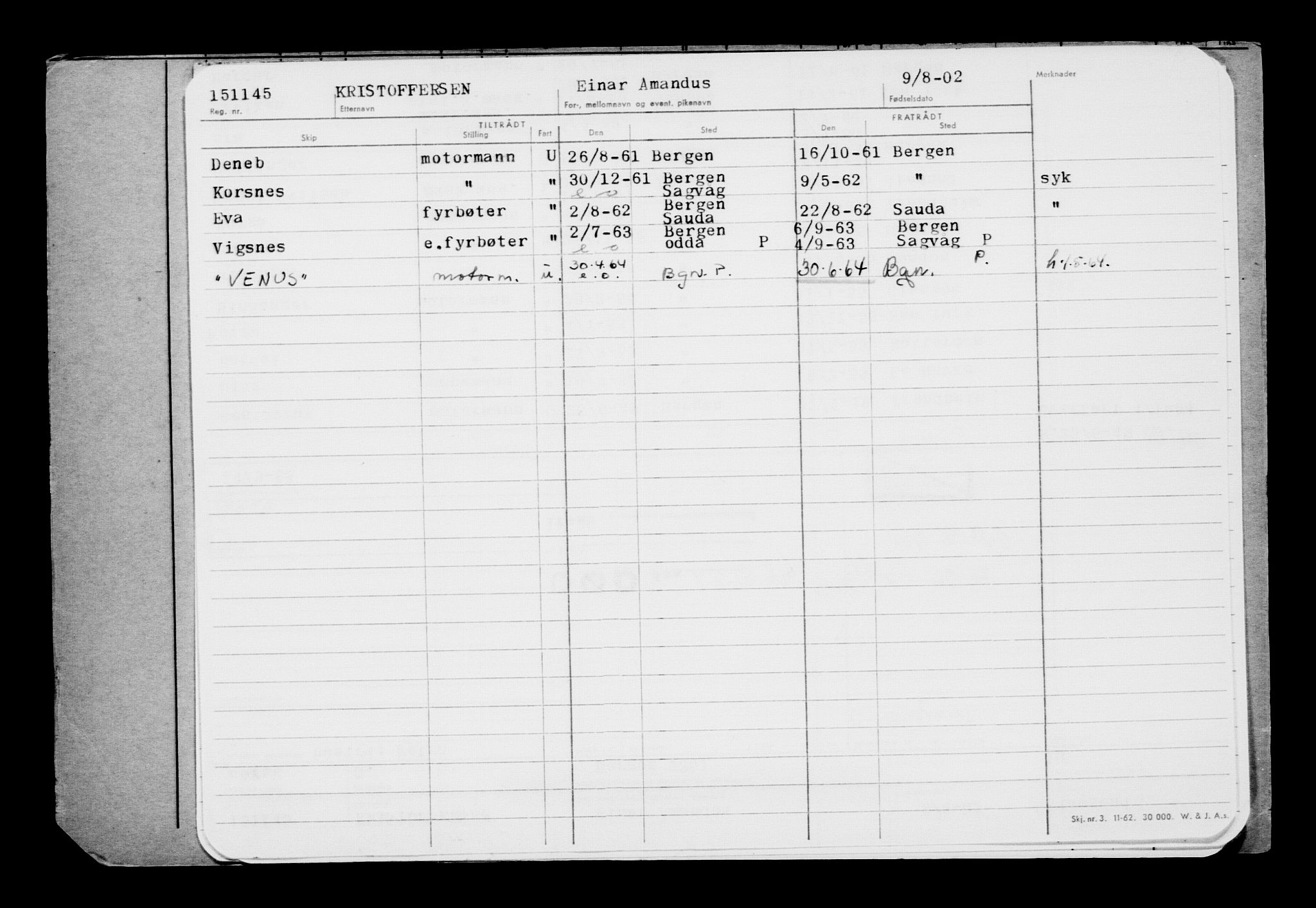 Direktoratet for sjømenn, AV/RA-S-3545/G/Gb/L0045: Hovedkort, 1902, p. 356