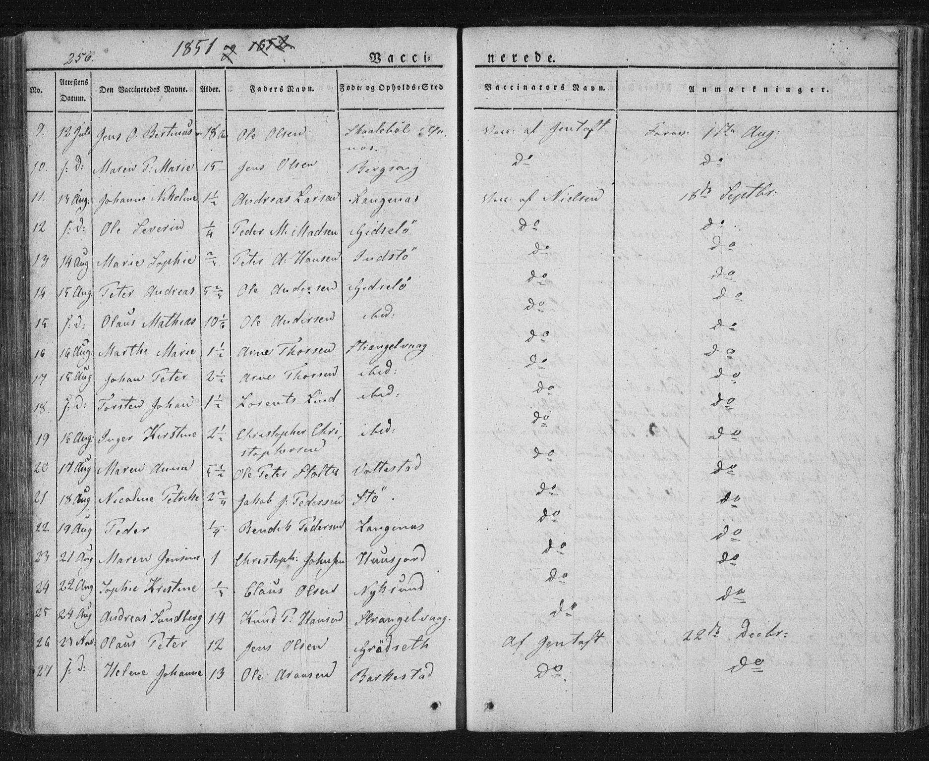 Ministerialprotokoller, klokkerbøker og fødselsregistre - Nordland, SAT/A-1459/893/L1332: Parish register (official) no. 893A05, 1841-1858, p. 256