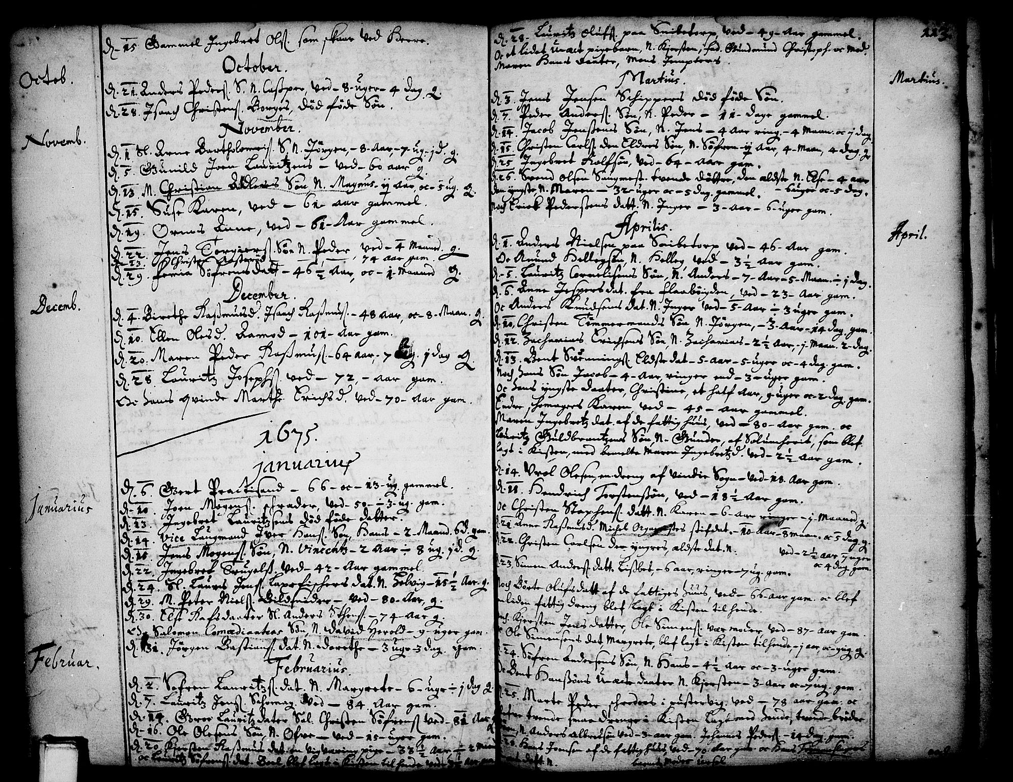 Skien kirkebøker, SAKO/A-302/F/Fa/L0001: Parish register (official) no. 1, 1659-1679, p. 113