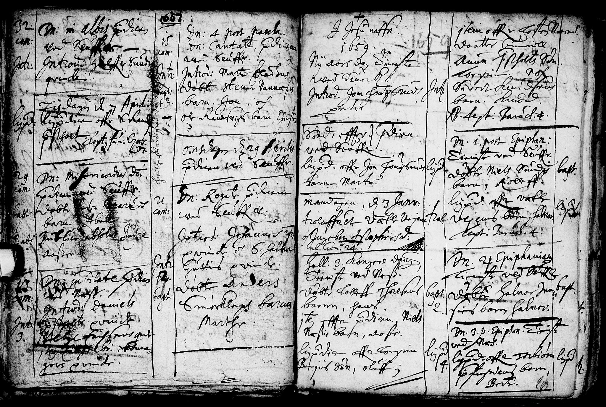 Sauherad kirkebøker, AV/SAKO-A-298/F/Fa/L0001: Parish register (official) no. I 1, 1649-1681