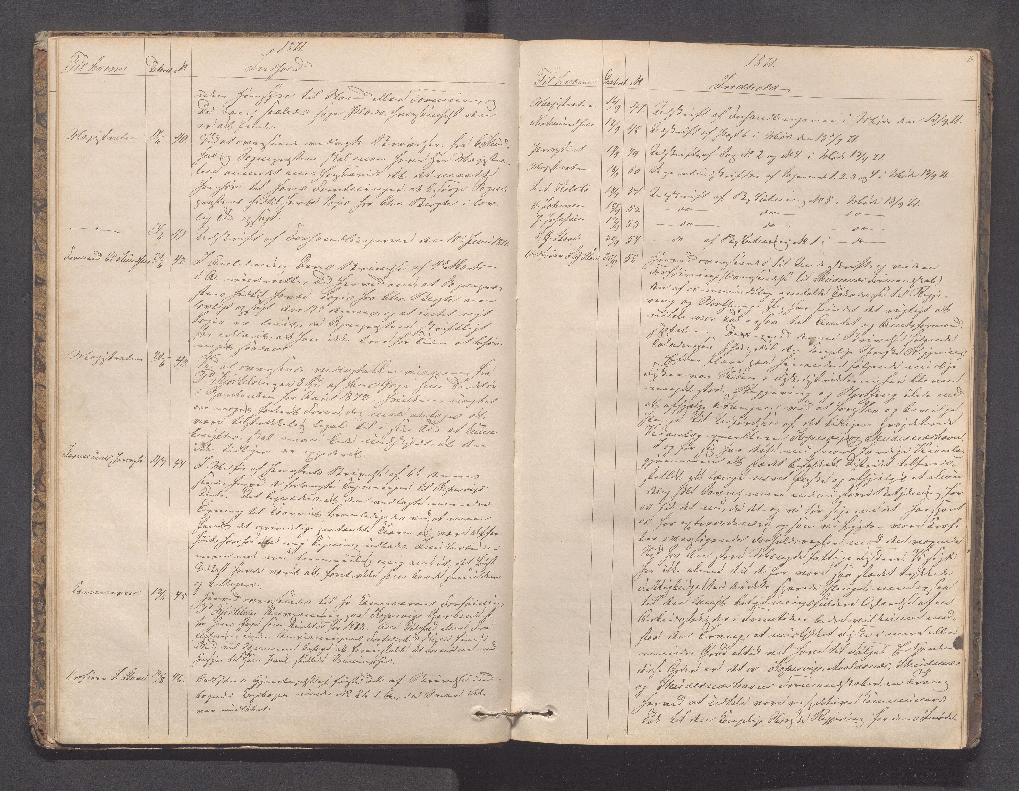 Kopervik Kommune - Formannskapet og Bystyret, IKAR/K-102468/B/L0001: Kopibok, 1866-1905, p. 16