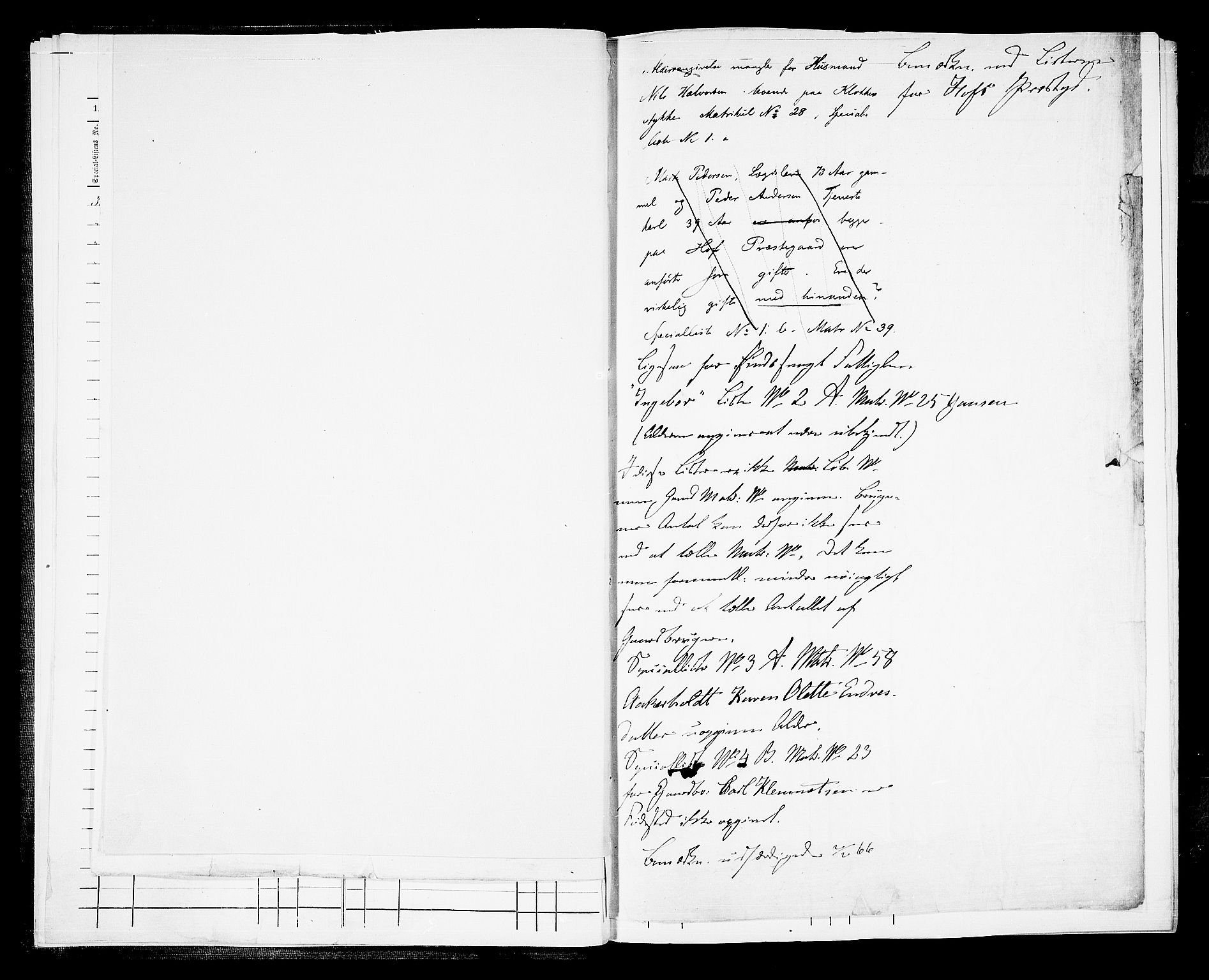 RA, 1865 census for Hof, 1865, p. 9