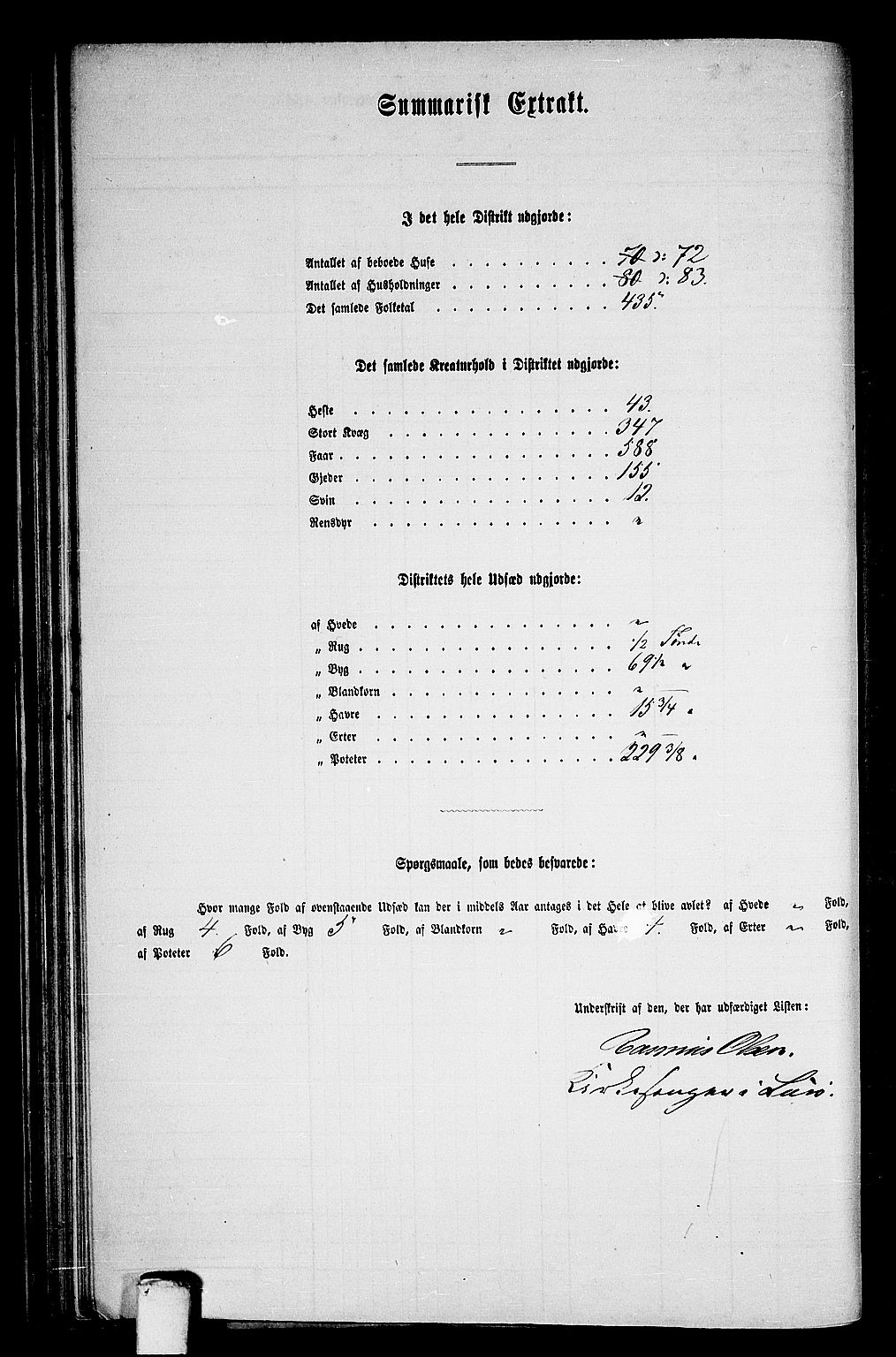 RA, 1865 census for Lurøy, 1865, p. 62