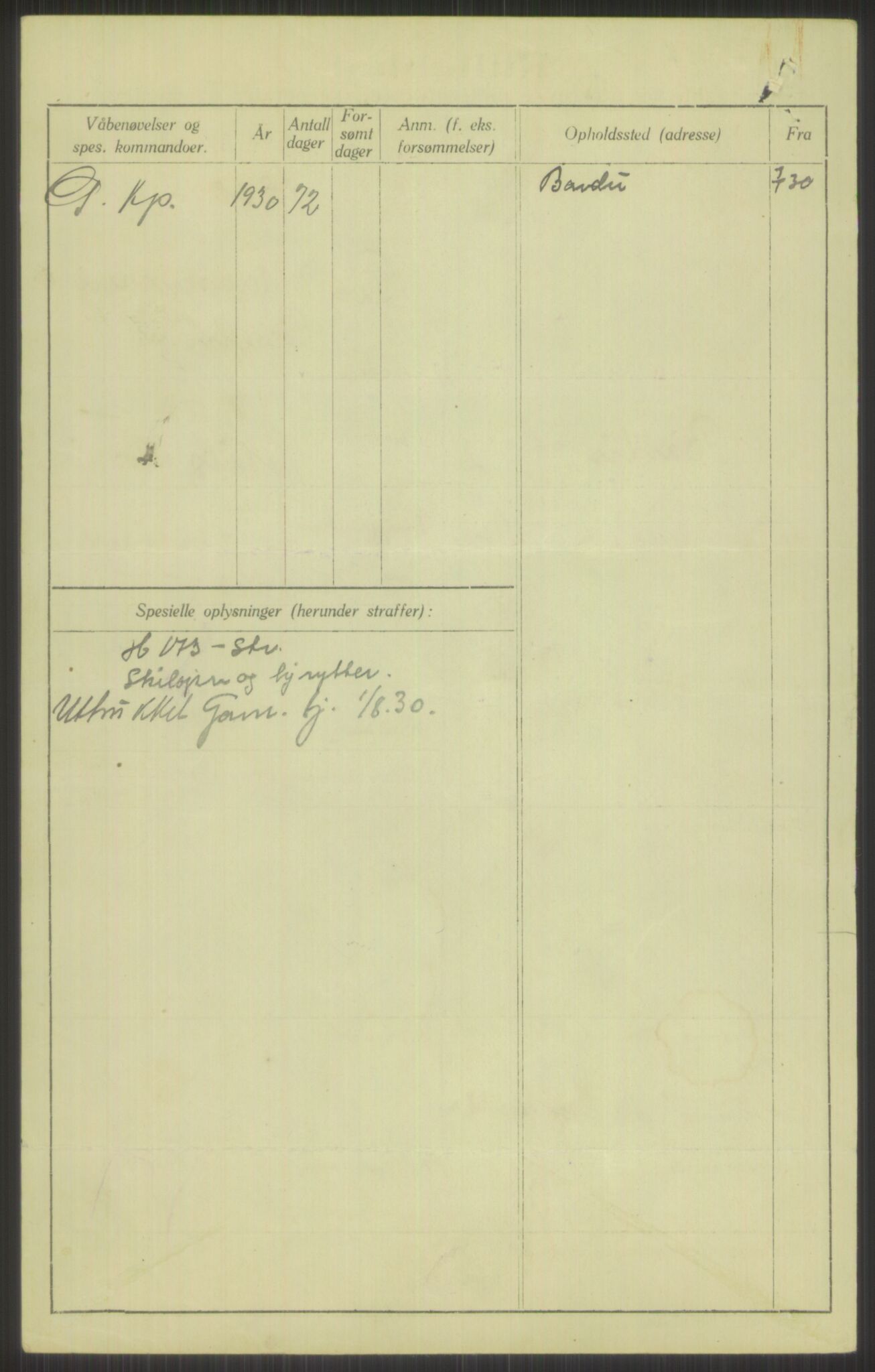 Forsvaret, Troms infanteriregiment nr. 16, AV/RA-RAFA-3146/P/Pa/L0014: Rulleblad for regimentets menige mannskaper, årsklasse 1930, 1930, p. 970