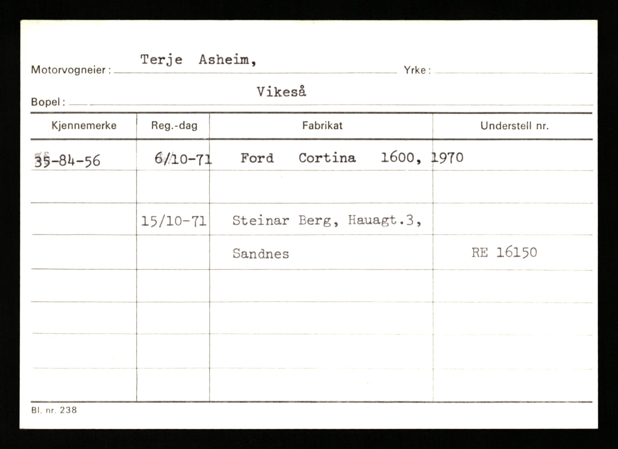 Stavanger trafikkstasjon, AV/SAST-A-101942/0/G/L0011: Registreringsnummer: 240000 - 363477, 1930-1971, p. 3229