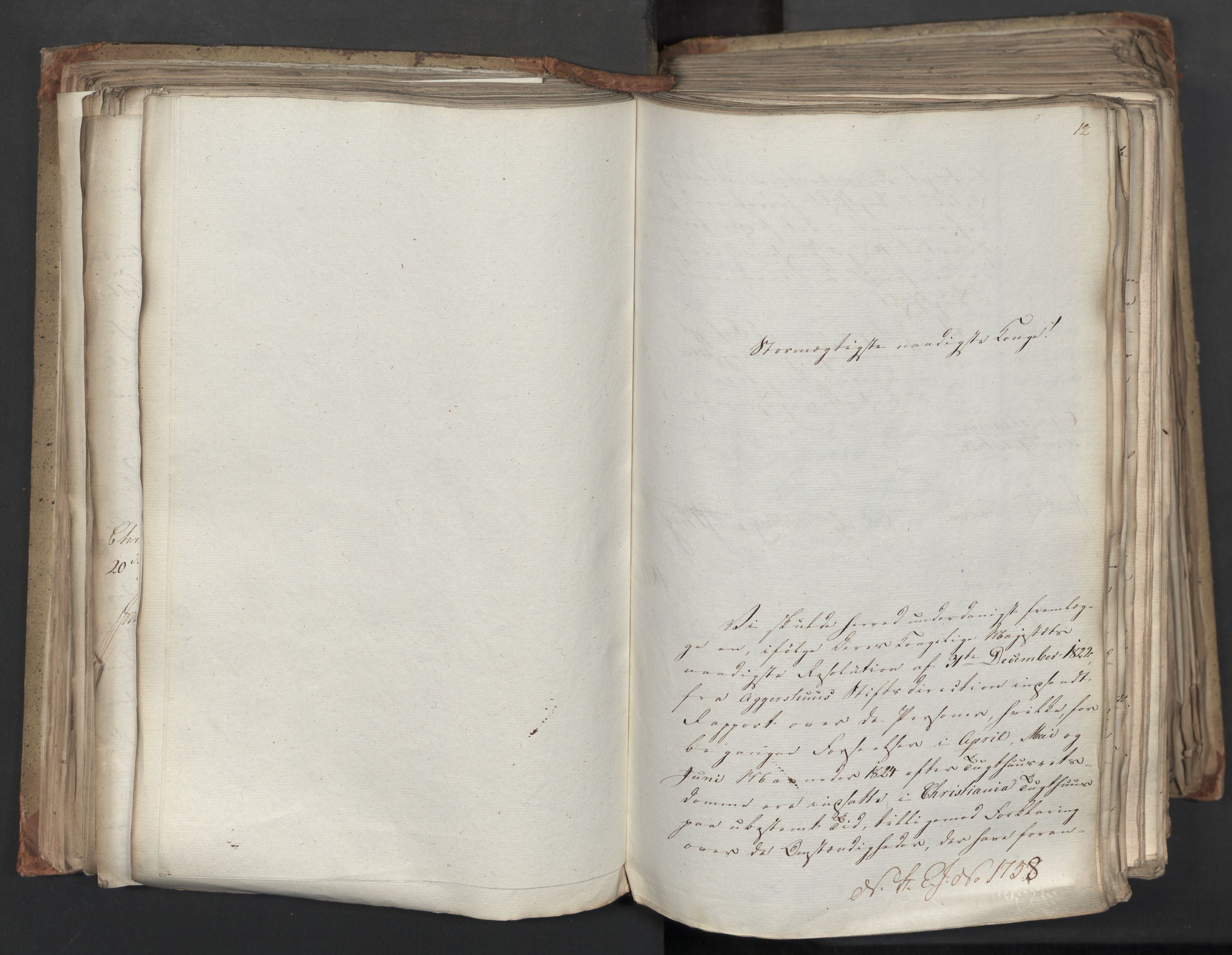 Statsrådsavdelingen i Stockholm, AV/RA-S-1003/D/Da/L0039: Regjeringsinnstillinger nr. 1661-1946, 1824, p. 235