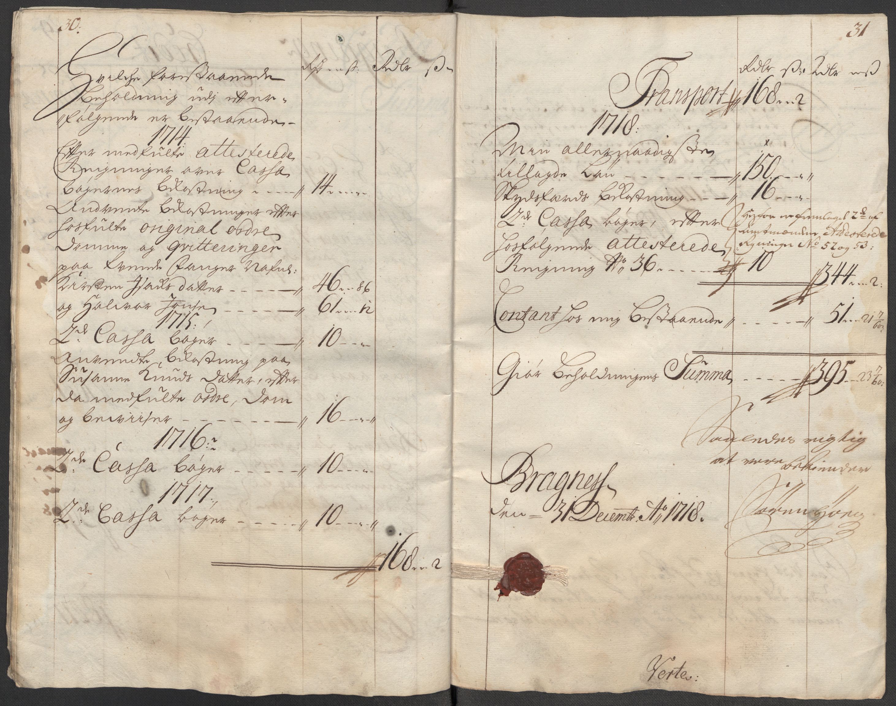 Rentekammeret inntil 1814, Reviderte regnskaper, Fogderegnskap, AV/RA-EA-4092/R31/L1712: Fogderegnskap Hurum, Røyken, Eiker, Lier og Buskerud, 1718, p. 18