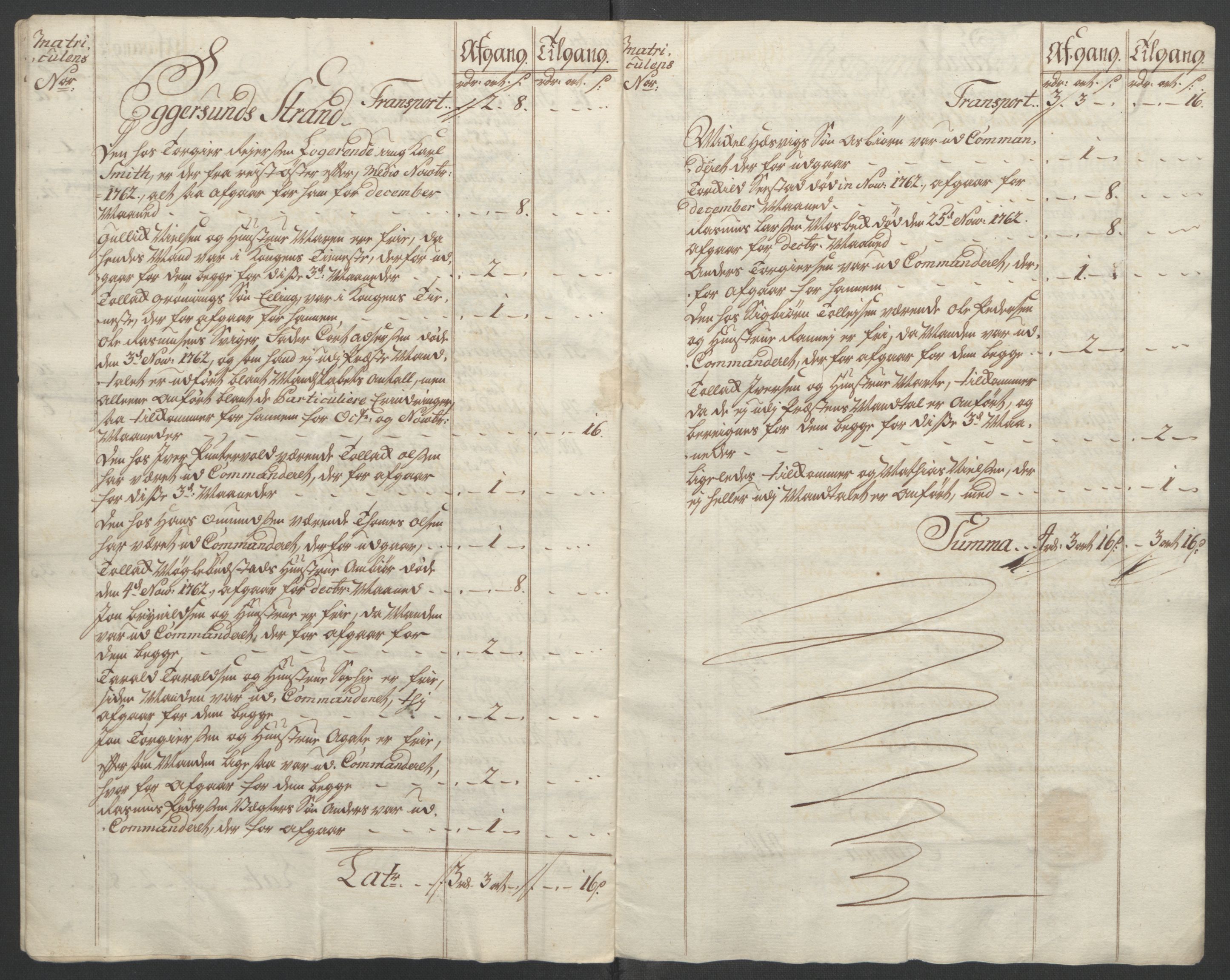 Rentekammeret inntil 1814, Reviderte regnskaper, Fogderegnskap, RA/EA-4092/R46/L2835: Ekstraskatten Jæren og Dalane, 1762-1764, p. 20