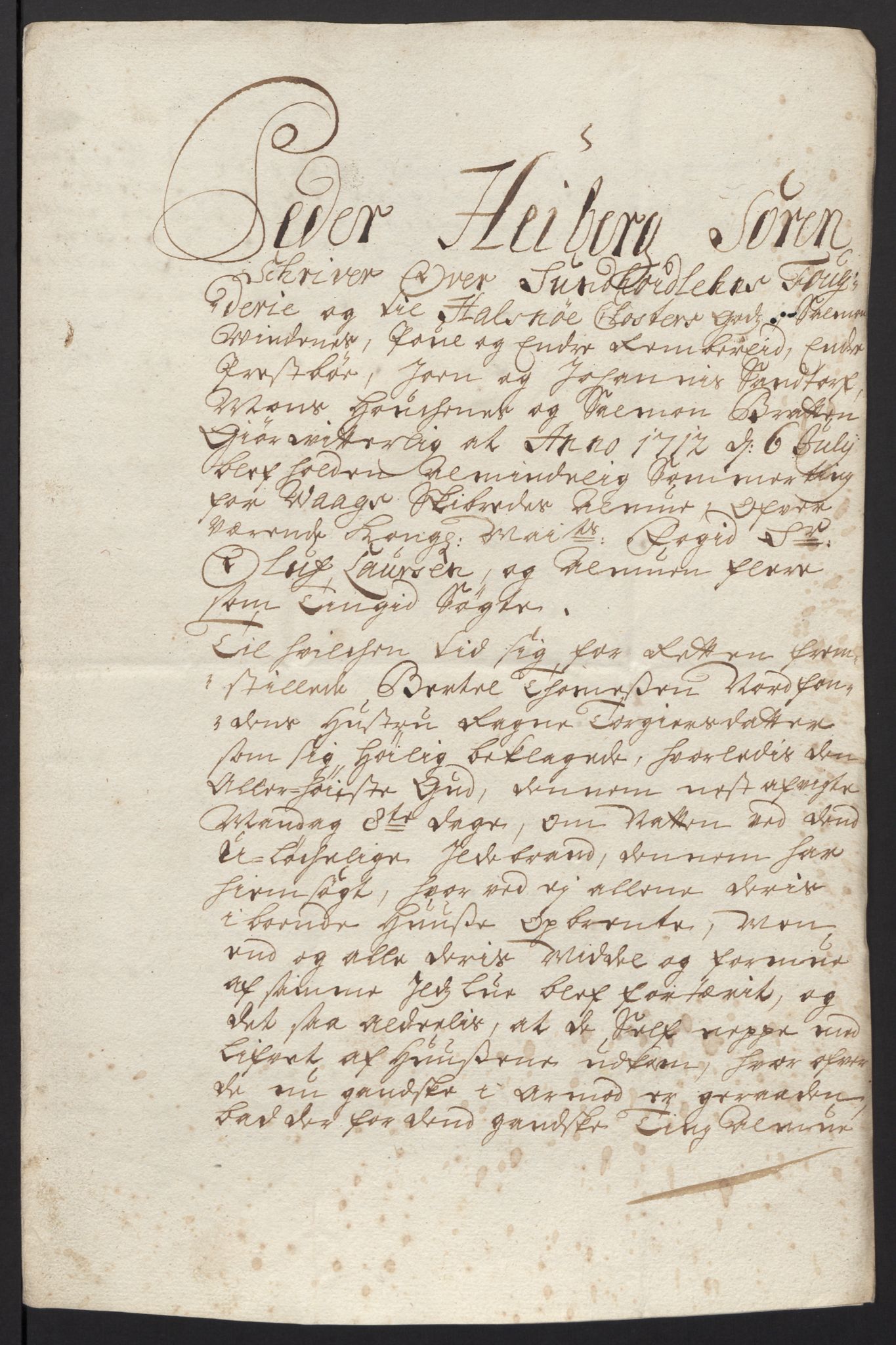 Rentekammeret inntil 1814, Reviderte regnskaper, Fogderegnskap, RA/EA-4092/R48/L2988: Fogderegnskap Sunnhordland og Hardanger, 1712, p. 382