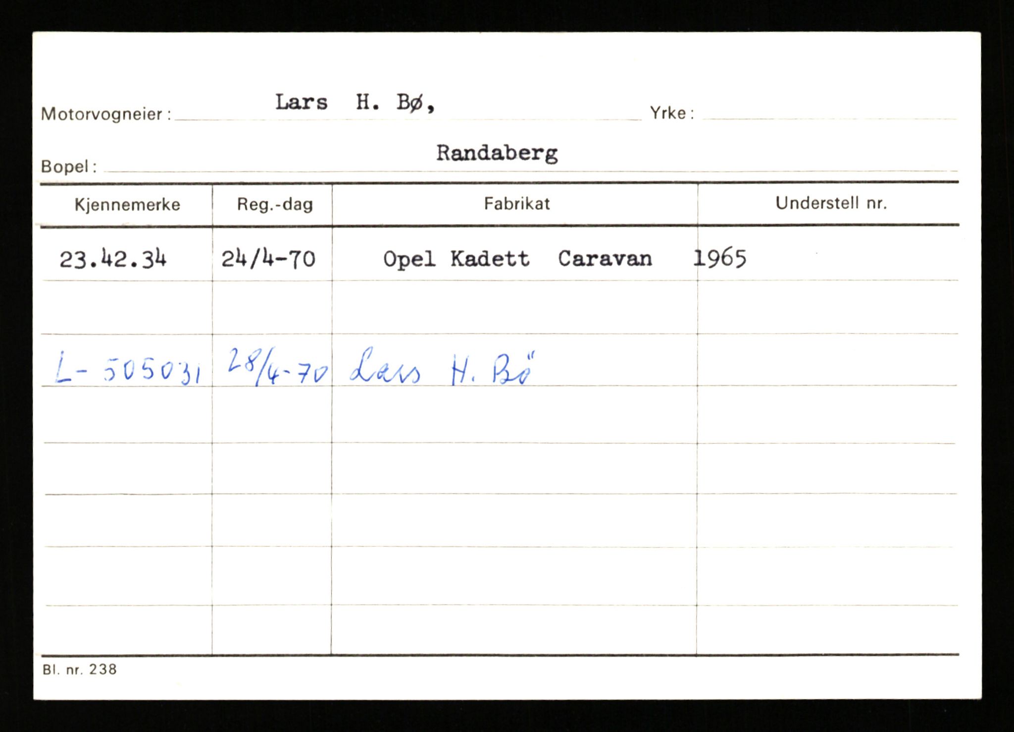 Stavanger trafikkstasjon, AV/SAST-A-101942/0/G/L0010: Registreringsnummer: 130000 - 239953, 1930-1971, p. 2981