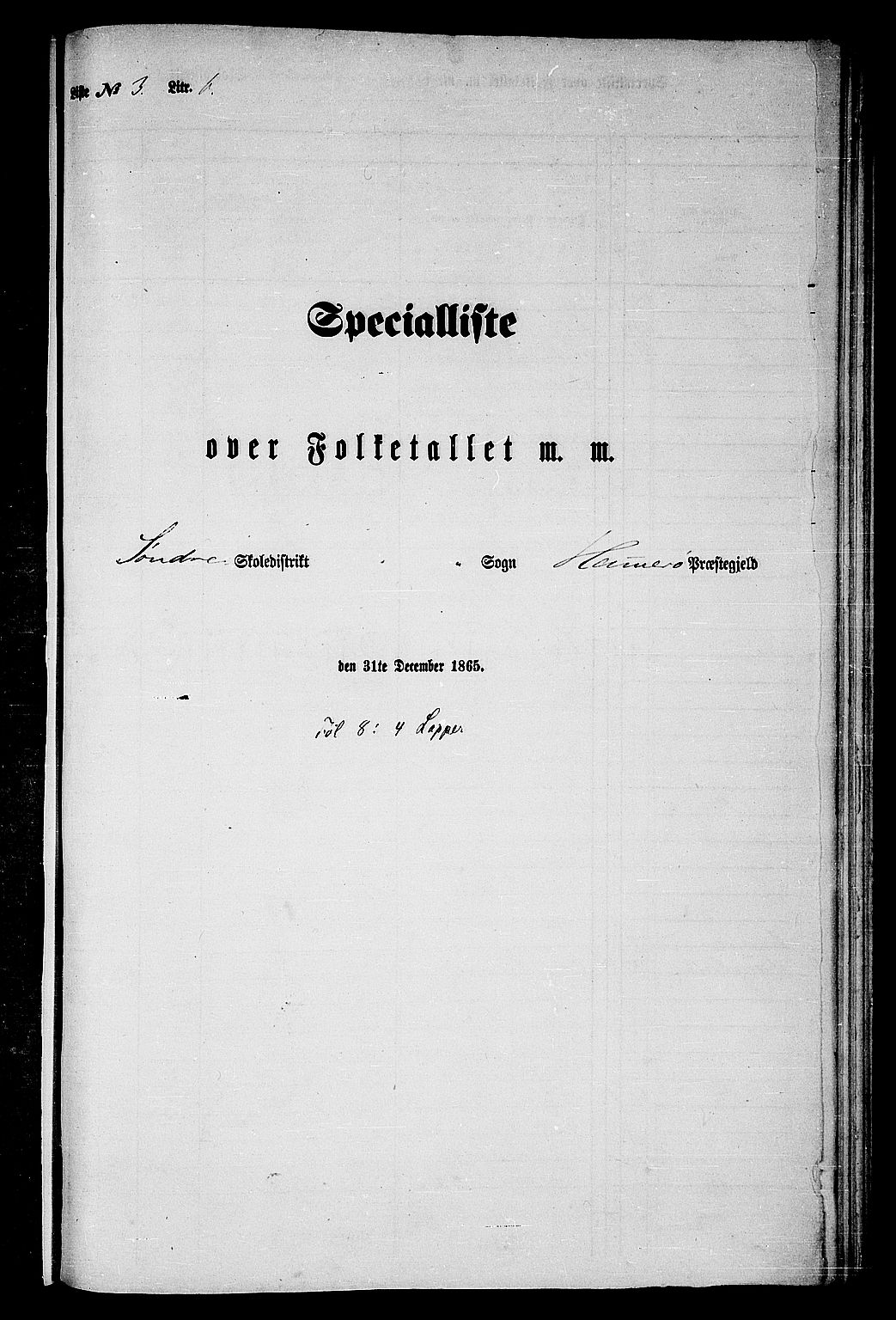 RA, 1865 census for Hamarøy, 1865, p. 58