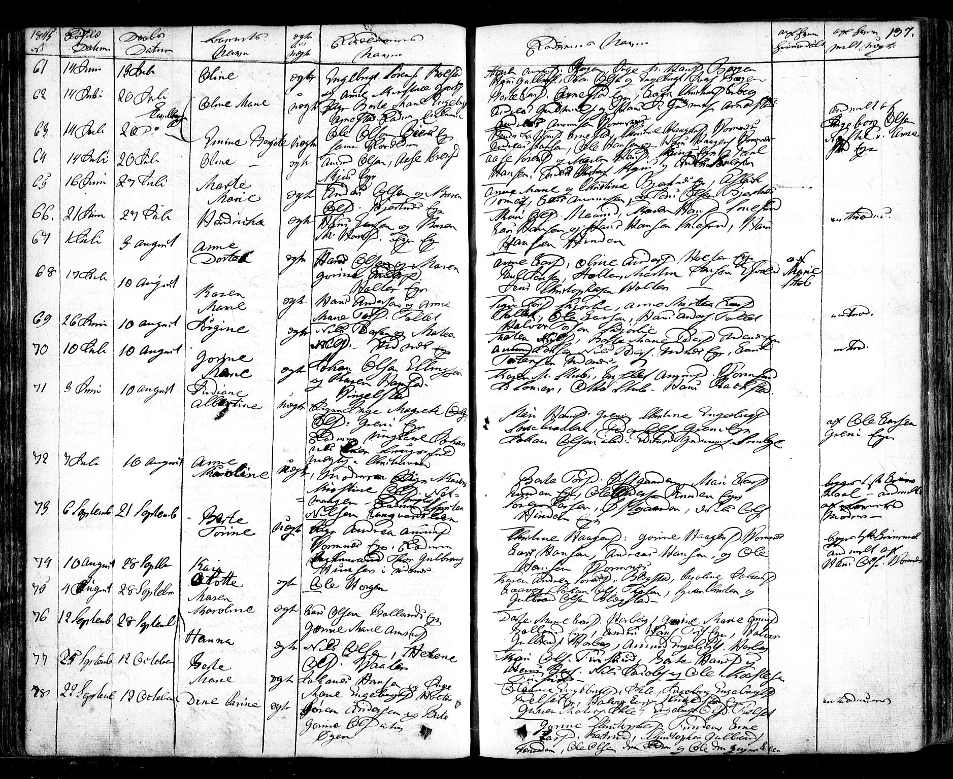 Nes prestekontor Kirkebøker, AV/SAO-A-10410/F/Fa/L0006: Parish register (official) no. I 6, 1833-1845, p. 137