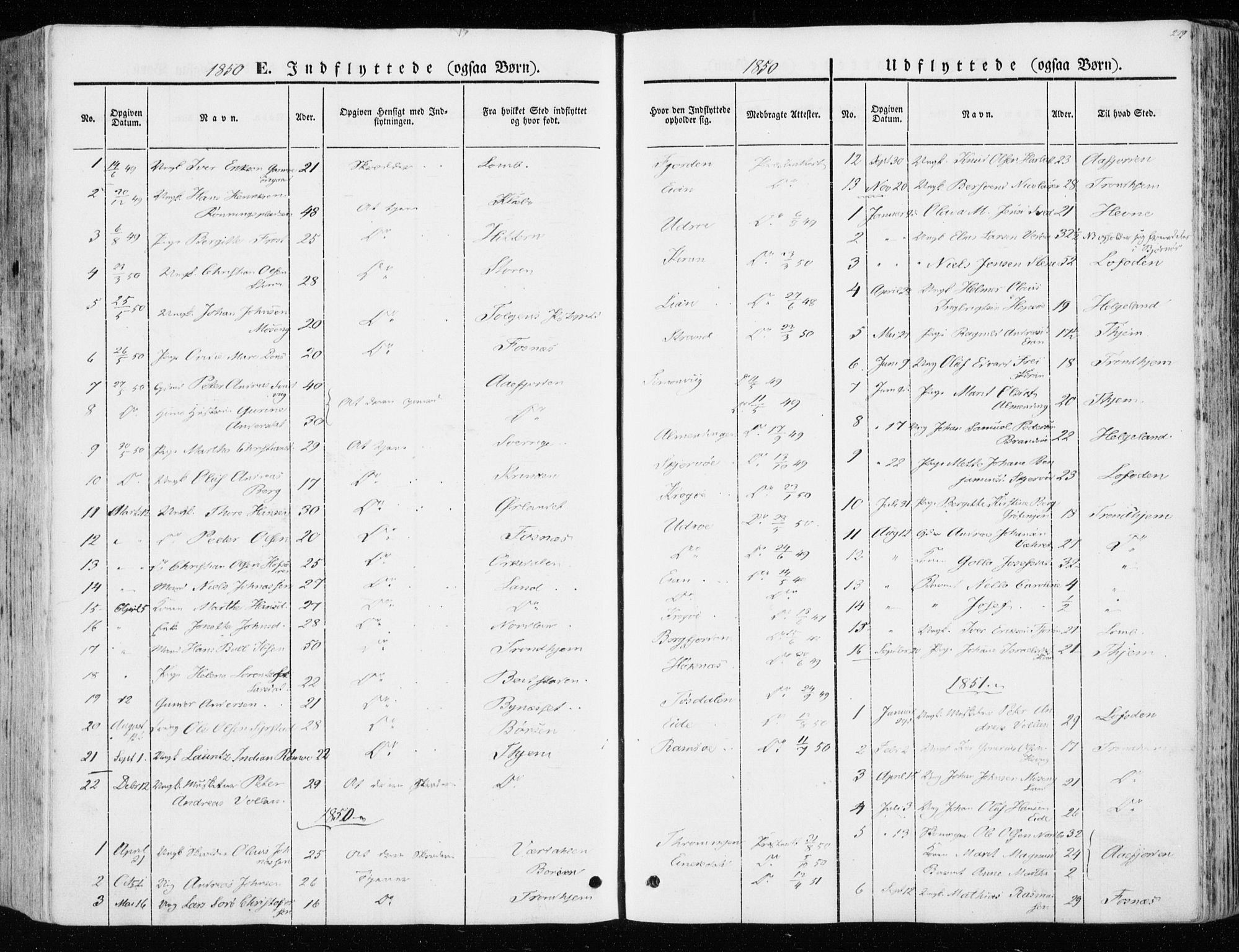 Ministerialprotokoller, klokkerbøker og fødselsregistre - Sør-Trøndelag, SAT/A-1456/657/L0704: Parish register (official) no. 657A05, 1846-1857, p. 279
