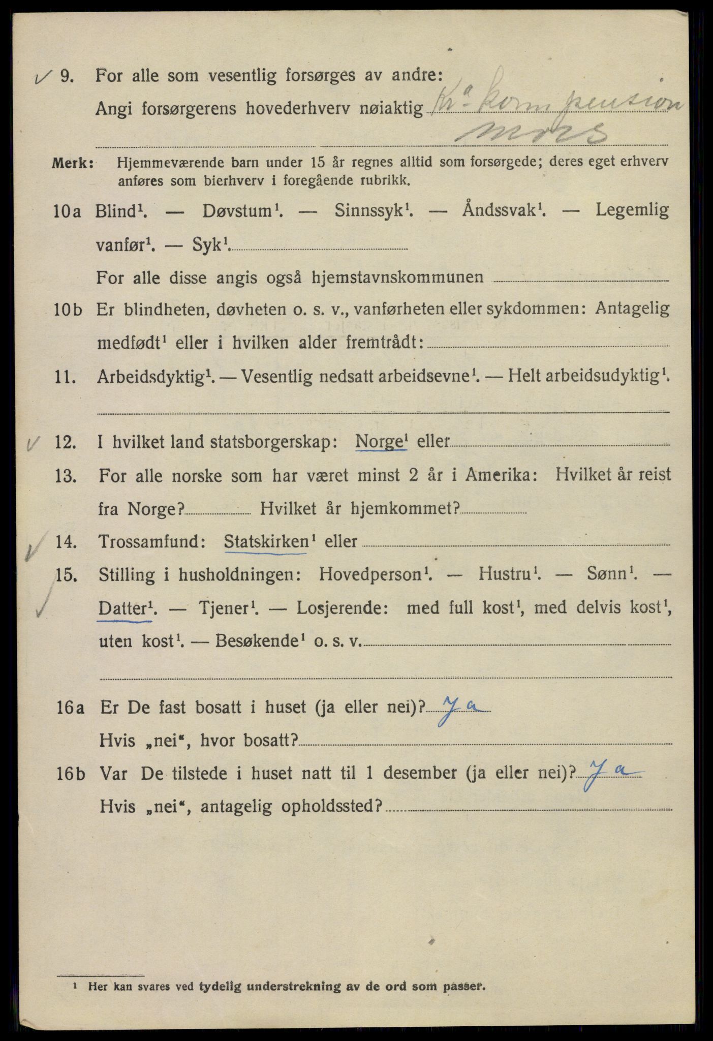 SAO, 1920 census for Kristiania, 1920, p. 480748