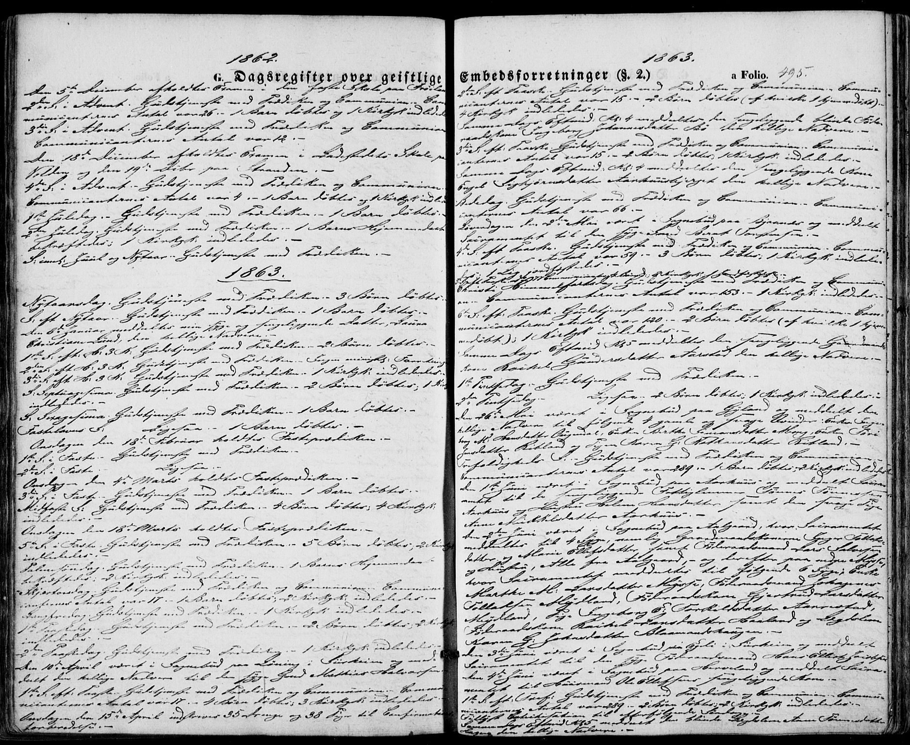 Sokndal sokneprestkontor, SAST/A-101808: Parish register (official) no. A 9, 1857-1874, p. 495