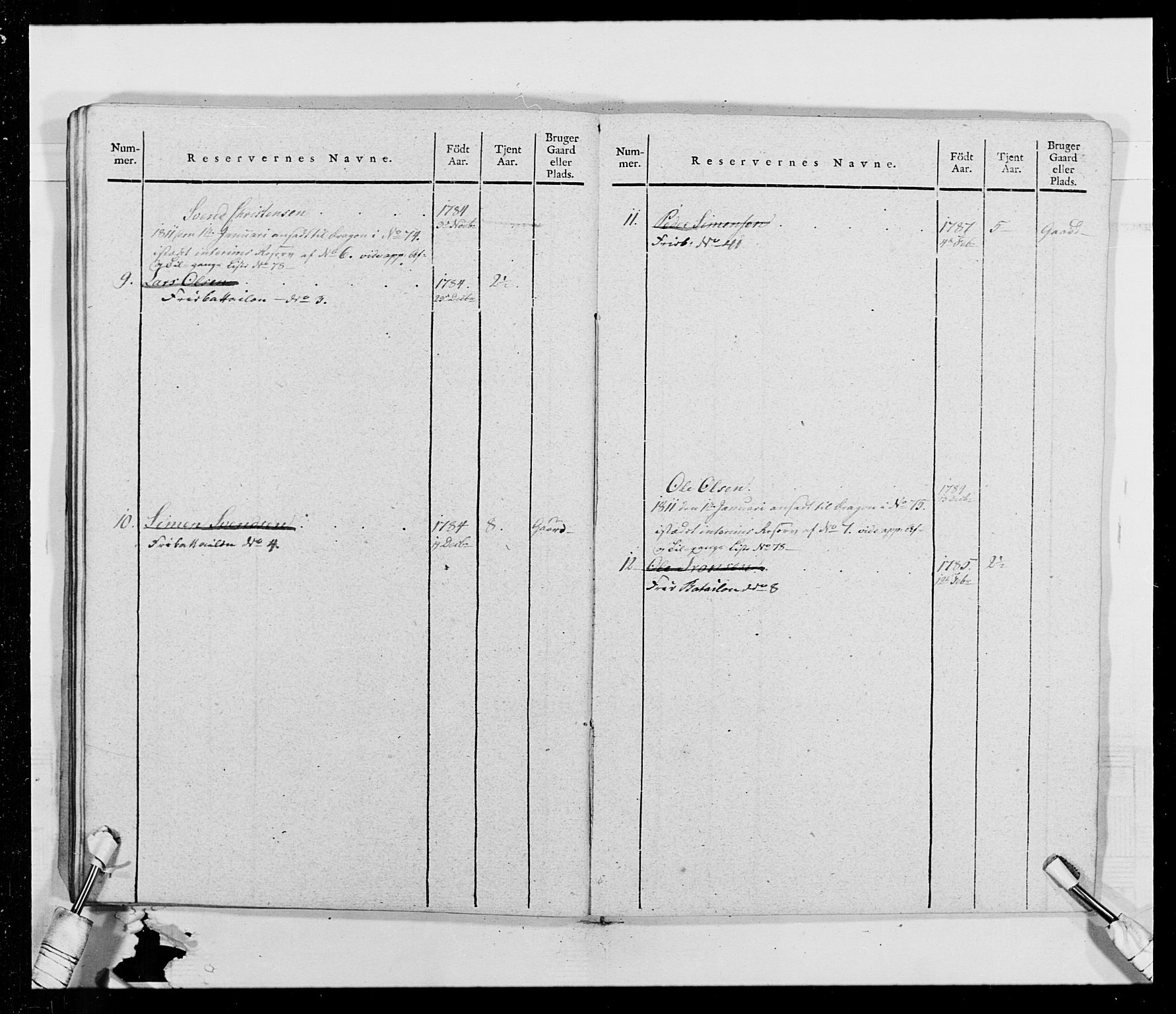 Generalitets- og kommissariatskollegiet, Det kongelige norske kommissariatskollegium, AV/RA-EA-5420/E/Eh/L0014: 3. Sønnafjelske dragonregiment, 1776-1813, p. 290