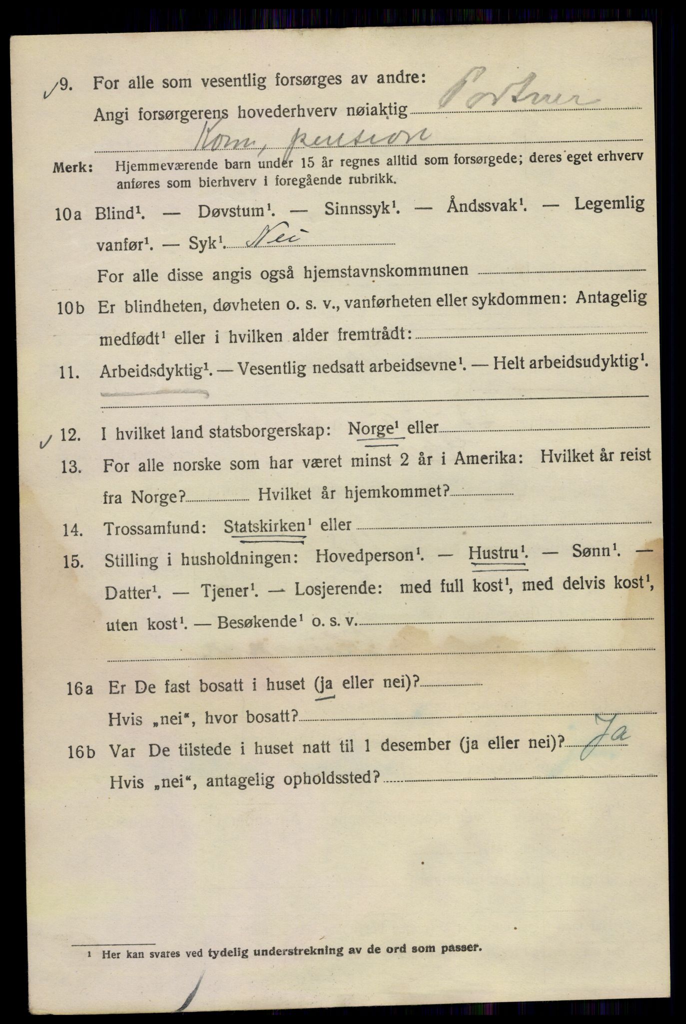 SAO, 1920 census for Kristiania, 1920, p. 432934