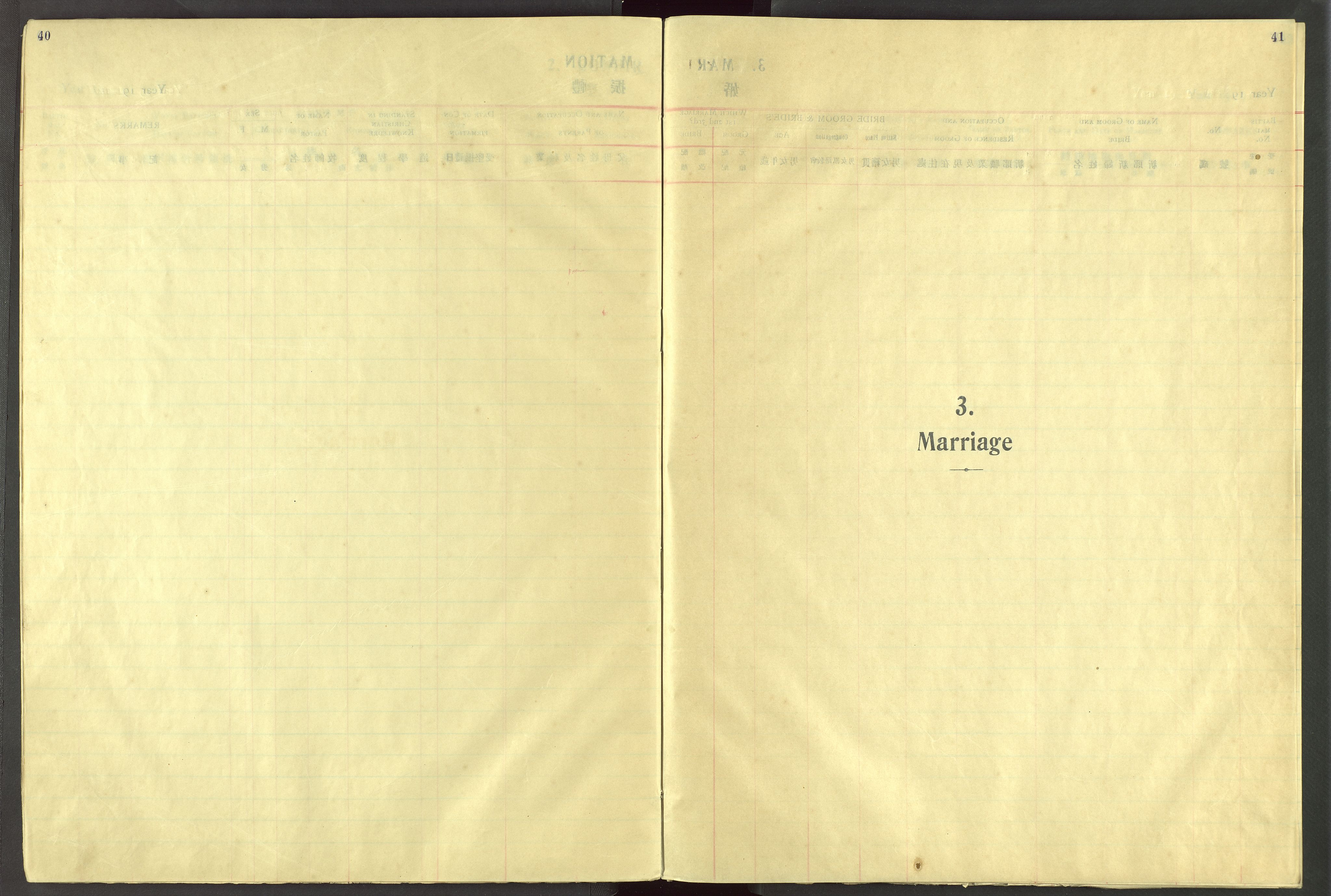 Det Norske Misjonsselskap - utland - Kina (Hunan), VID/MA-A-1065/Dm/L0092: Parish register (official) no. 130, 1938-1948, p. 40-41