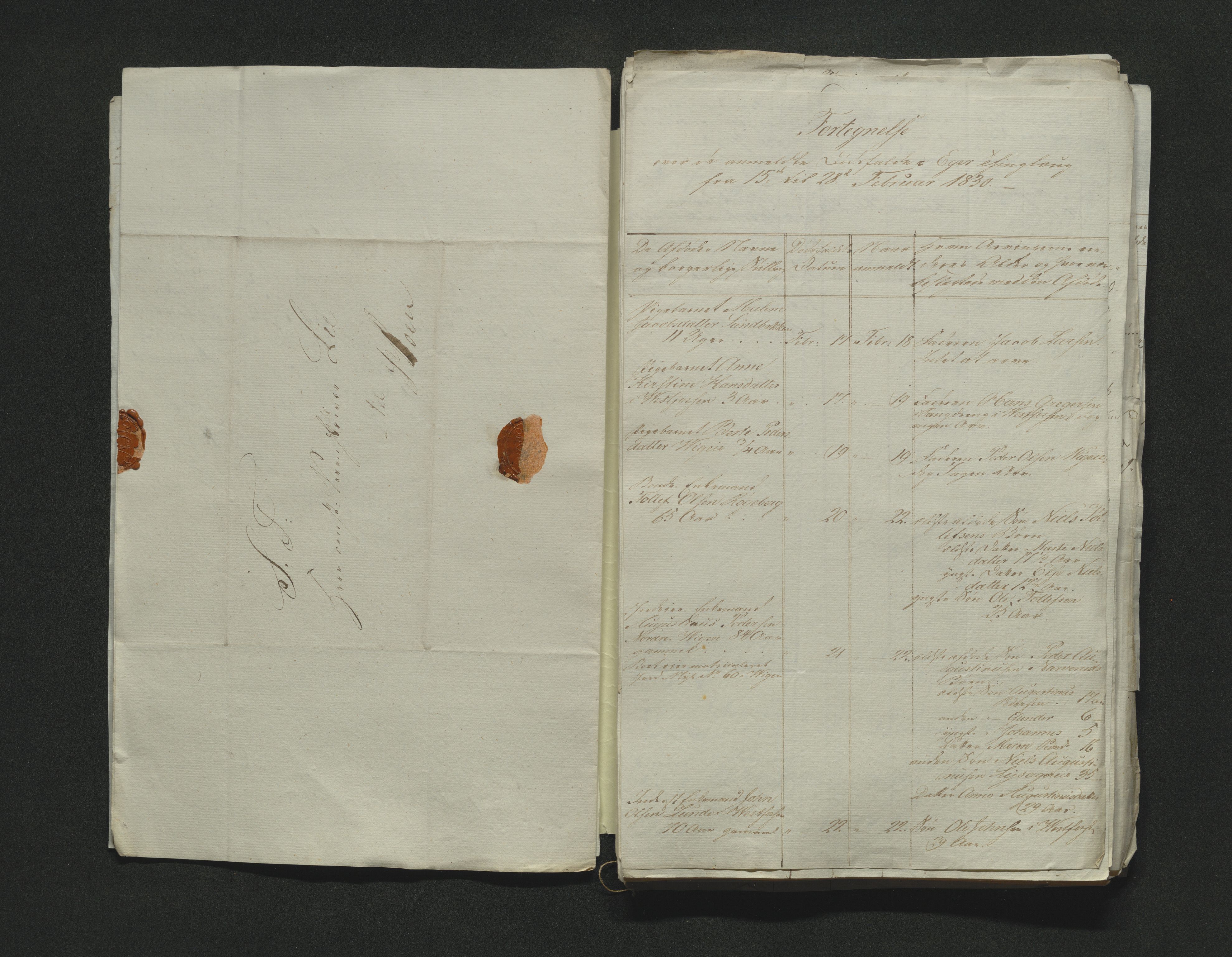 Eiker, Modum og Sigdal sorenskriveri, AV/SAKO-A-123/H/Ha/Hab/L0003: Dødsfallsmeldinger, 1830-1833