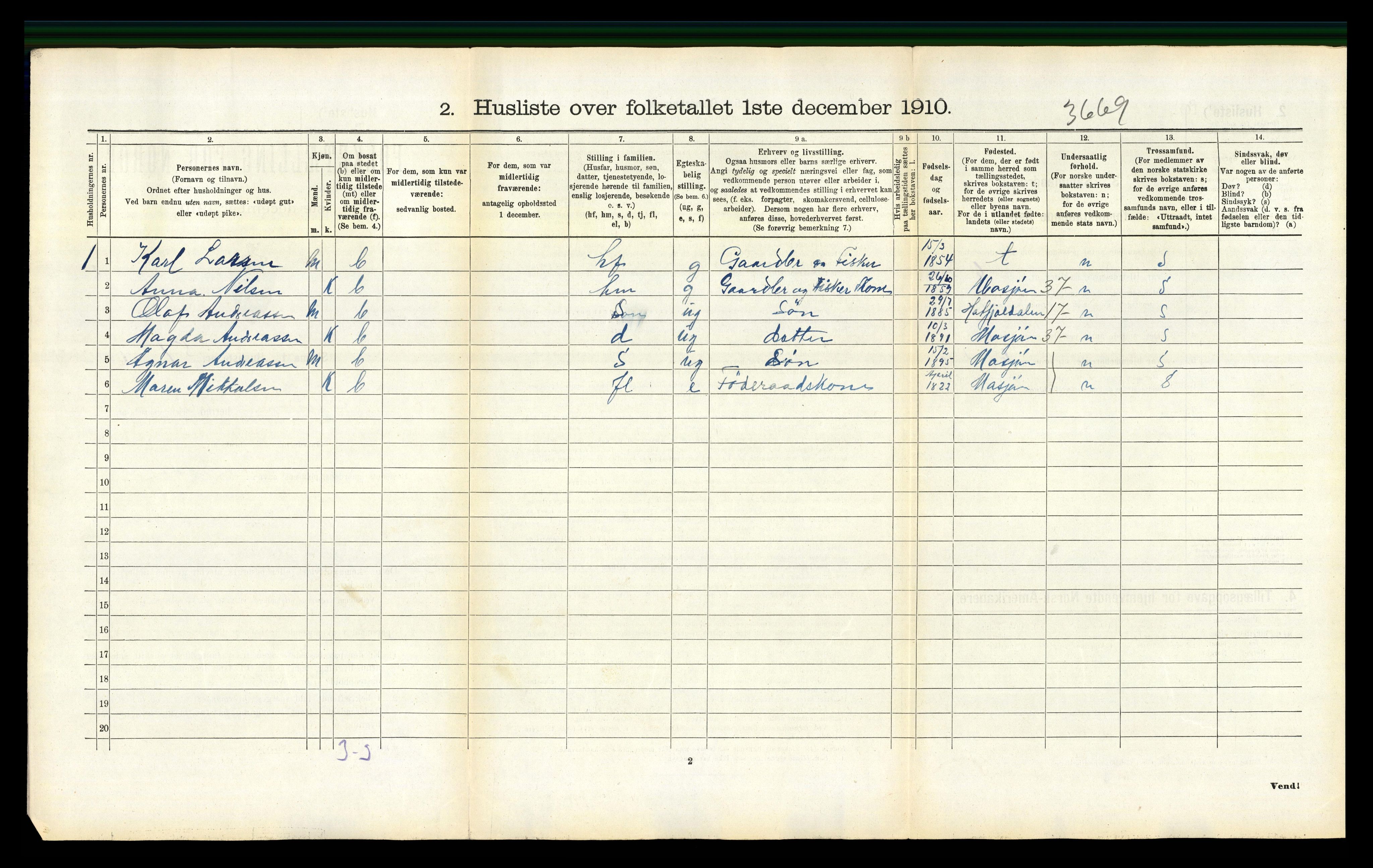 RA, 1910 census for Herøy, 1910, p. 774