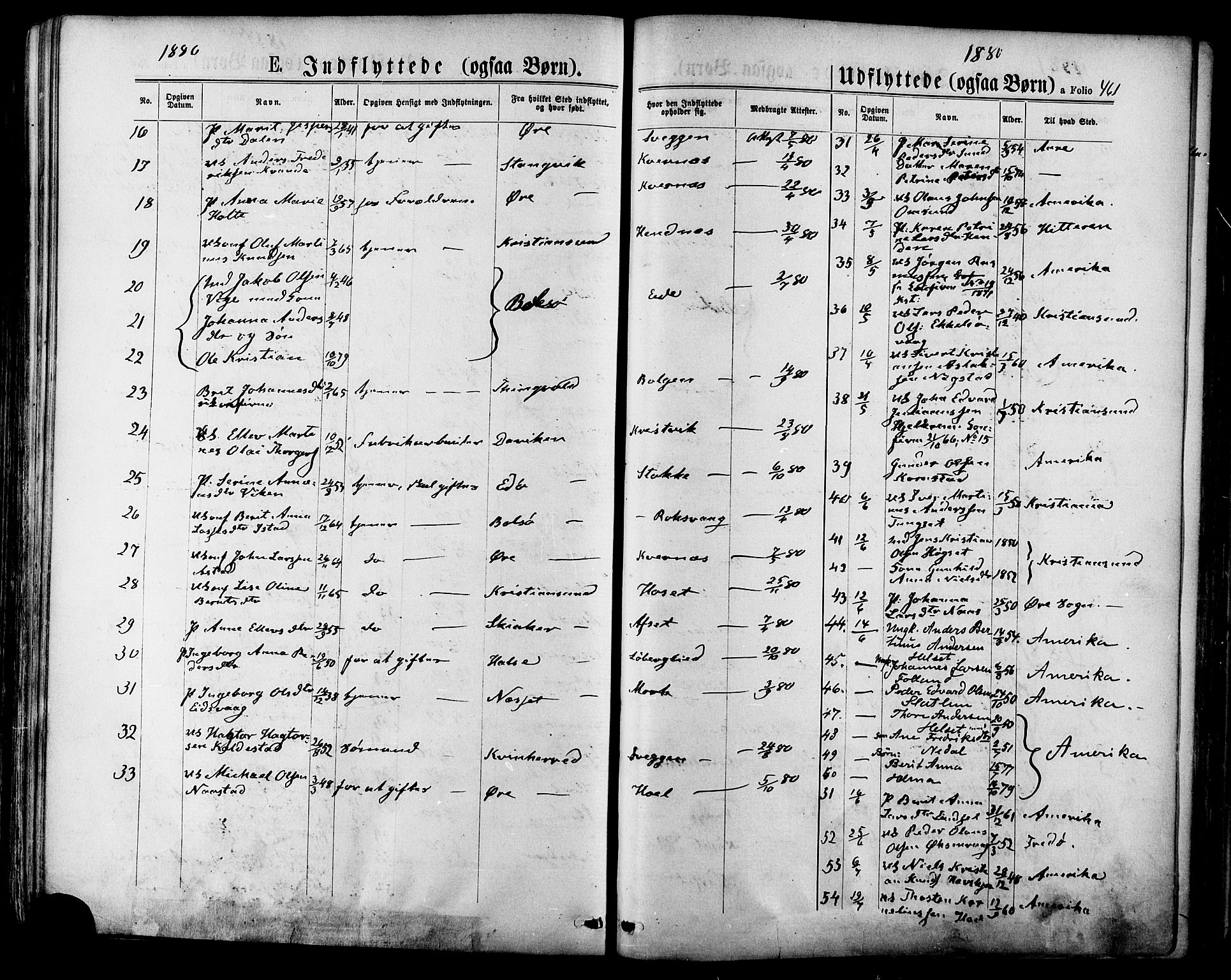 Ministerialprotokoller, klokkerbøker og fødselsregistre - Møre og Romsdal, SAT/A-1454/568/L0805: Parish register (official) no. 568A12 /1, 1869-1884, p. 461