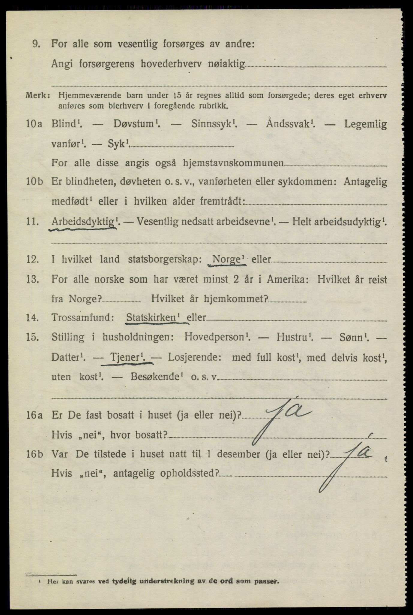 SAKO, 1920 census for Heddal, 1920, p. 6767