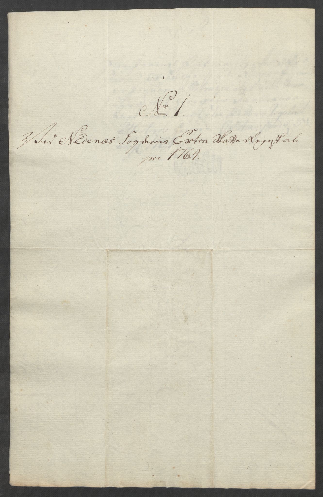 Rentekammeret inntil 1814, Reviderte regnskaper, Fogderegnskap, AV/RA-EA-4092/R39/L2424: Ekstraskatten Nedenes, 1762-1767, p. 93