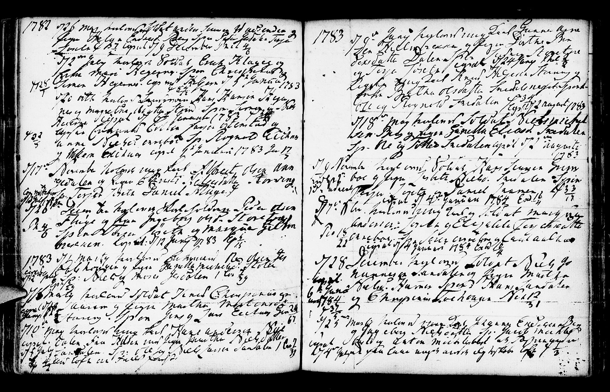 Jølster sokneprestembete, SAB/A-80701/H/Haa/Haaa/L0003: Parish register (official) no. A 3, 1748-1789, p. 186