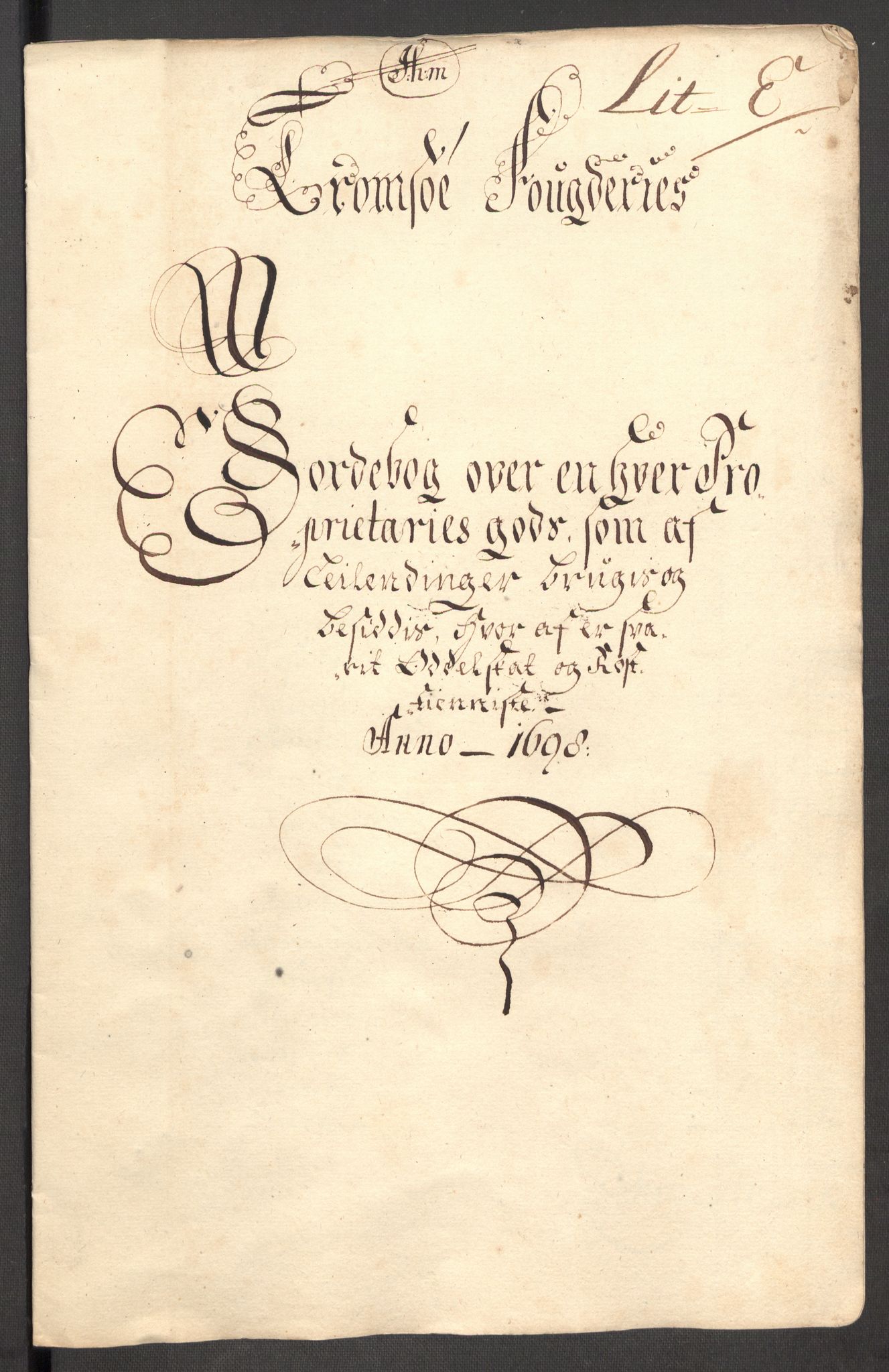 Rentekammeret inntil 1814, Reviderte regnskaper, Fogderegnskap, RA/EA-4092/R68/L4754: Fogderegnskap Senja og Troms, 1697-1699, p. 191