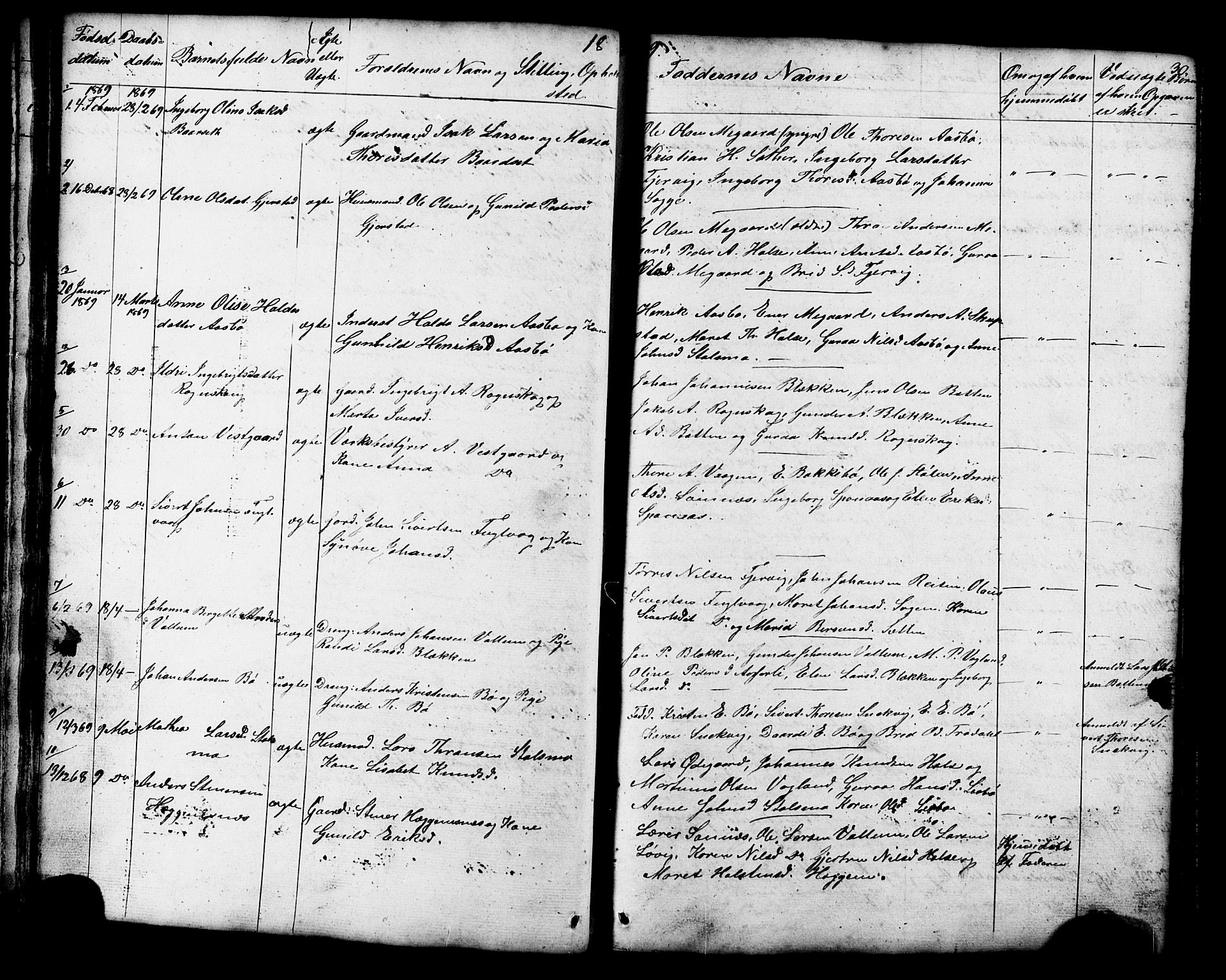 Ministerialprotokoller, klokkerbøker og fødselsregistre - Møre og Romsdal, AV/SAT-A-1454/576/L0890: Parish register (copy) no. 576C01, 1837-1908, p. 30