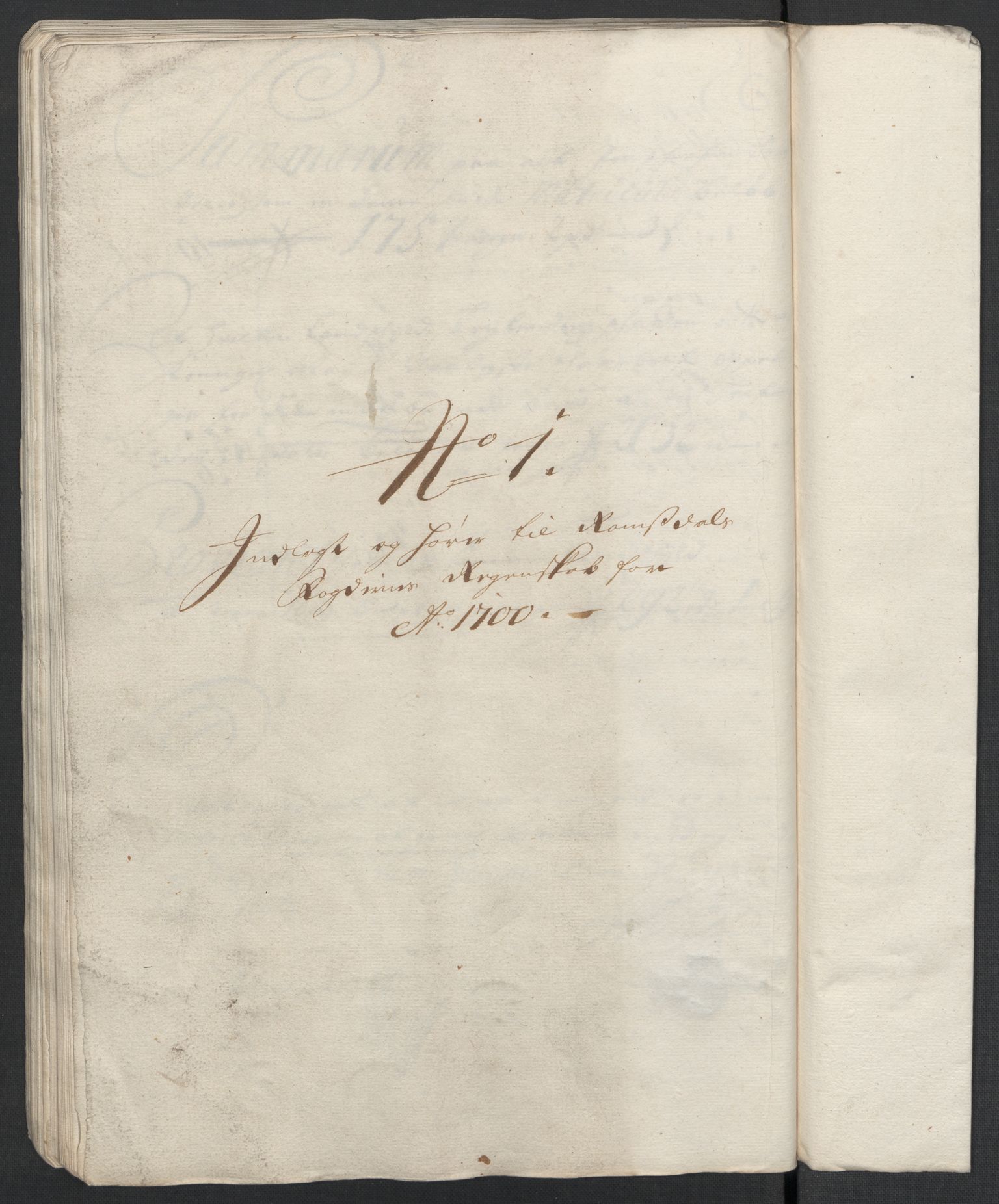 Rentekammeret inntil 1814, Reviderte regnskaper, Fogderegnskap, AV/RA-EA-4092/R55/L3654: Fogderegnskap Romsdal, 1699-1700, p. 268