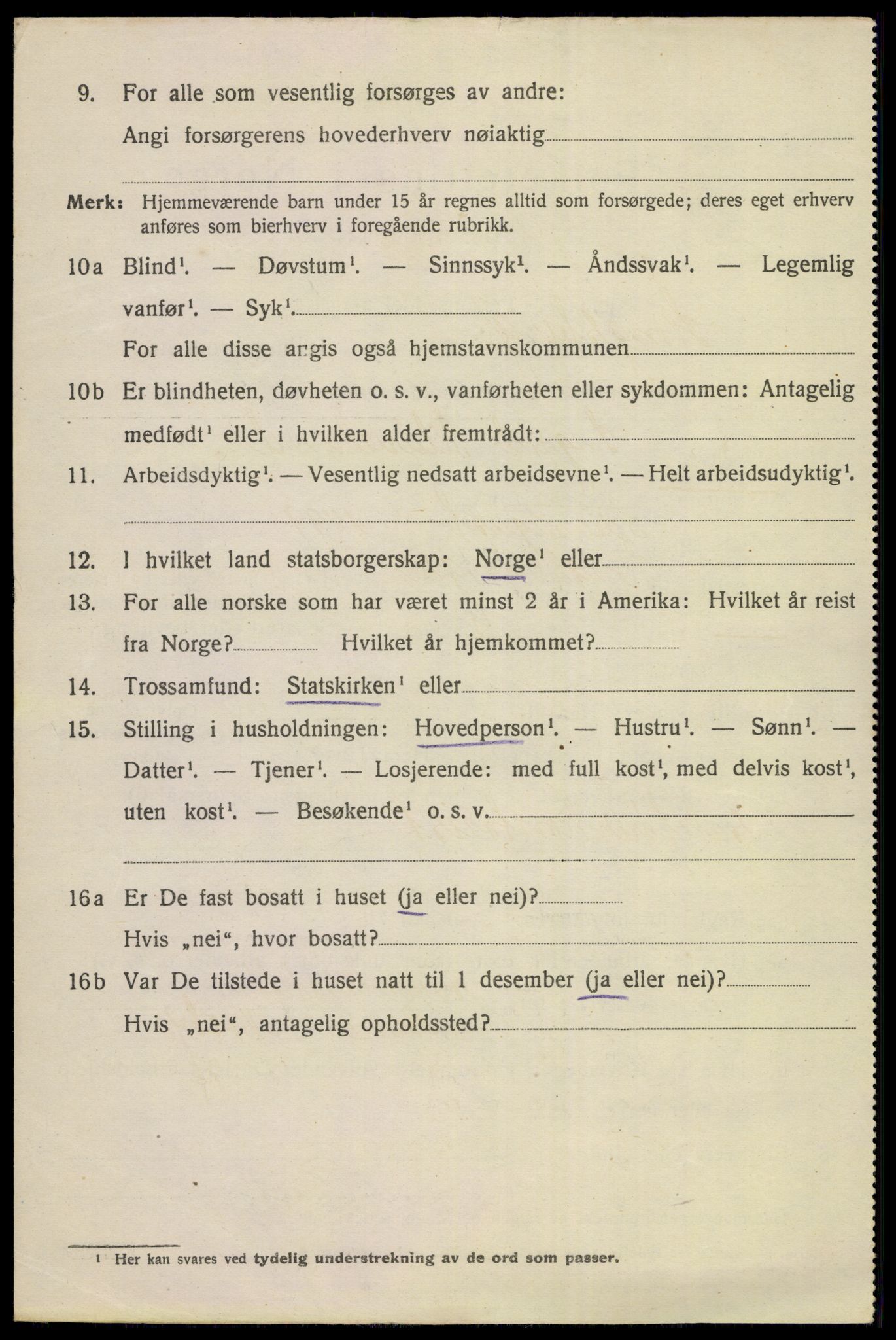 SAKO, 1920 census for Kongsberg, 1920, p. 14141