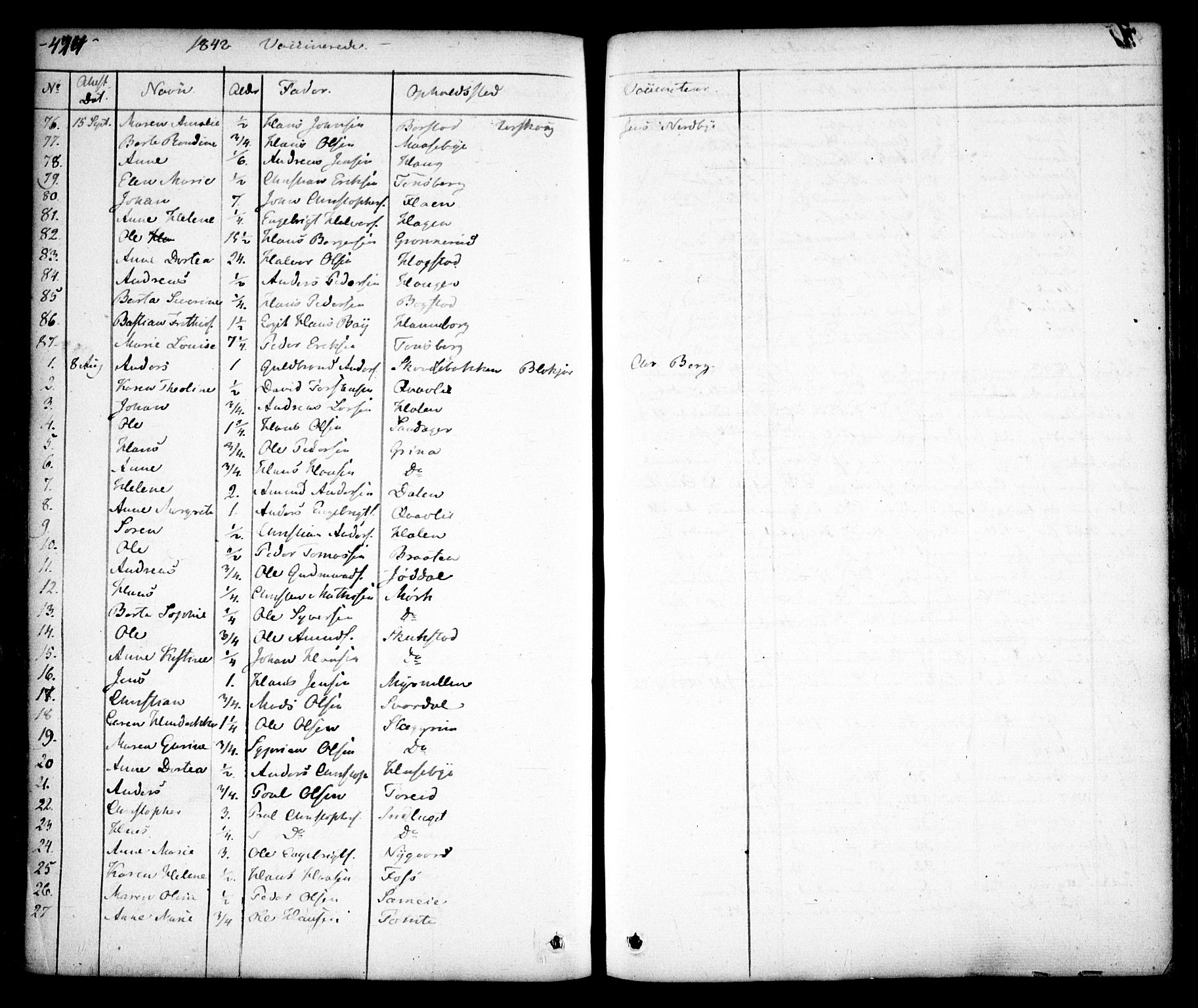 Aurskog prestekontor Kirkebøker, SAO/A-10304a/F/Fa/L0006: Parish register (official) no. I 6, 1829-1853, p. 474