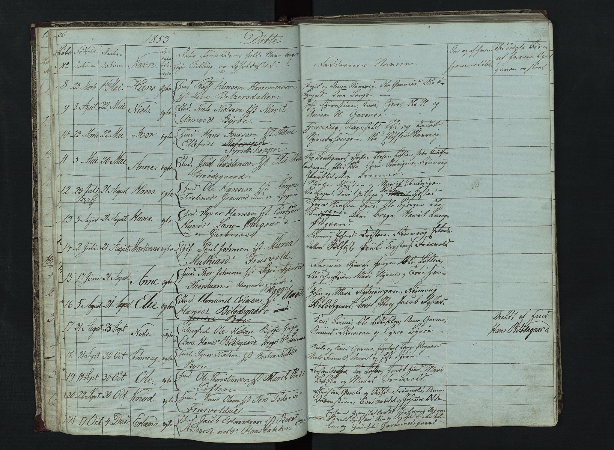 Lom prestekontor, AV/SAH-PREST-070/L/L0014: Parish register (copy) no. 14, 1845-1876, p. 26-27