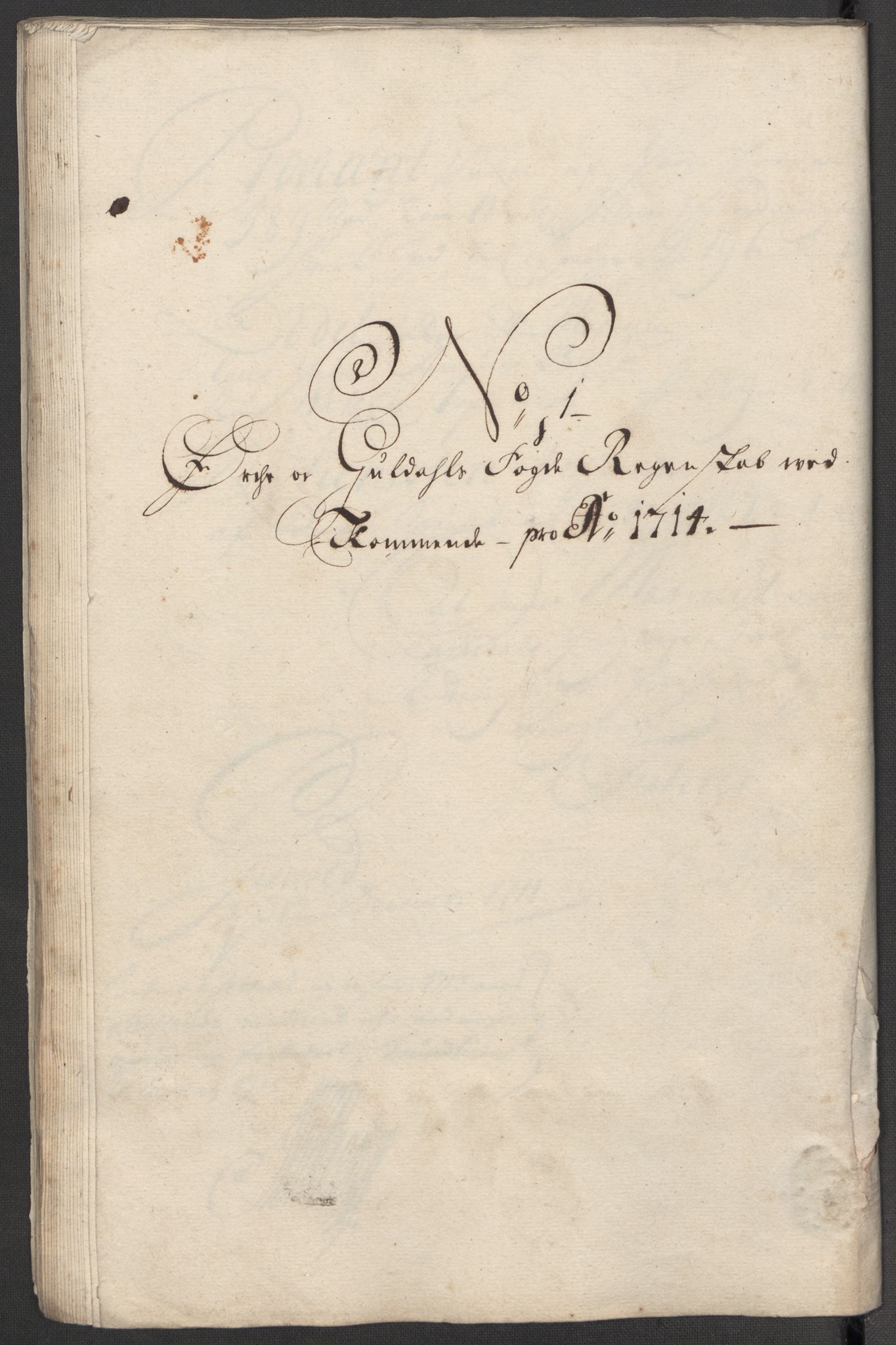 Rentekammeret inntil 1814, Reviderte regnskaper, Fogderegnskap, RA/EA-4092/R60/L3965: Fogderegnskap Orkdal og Gauldal, 1714, p. 77