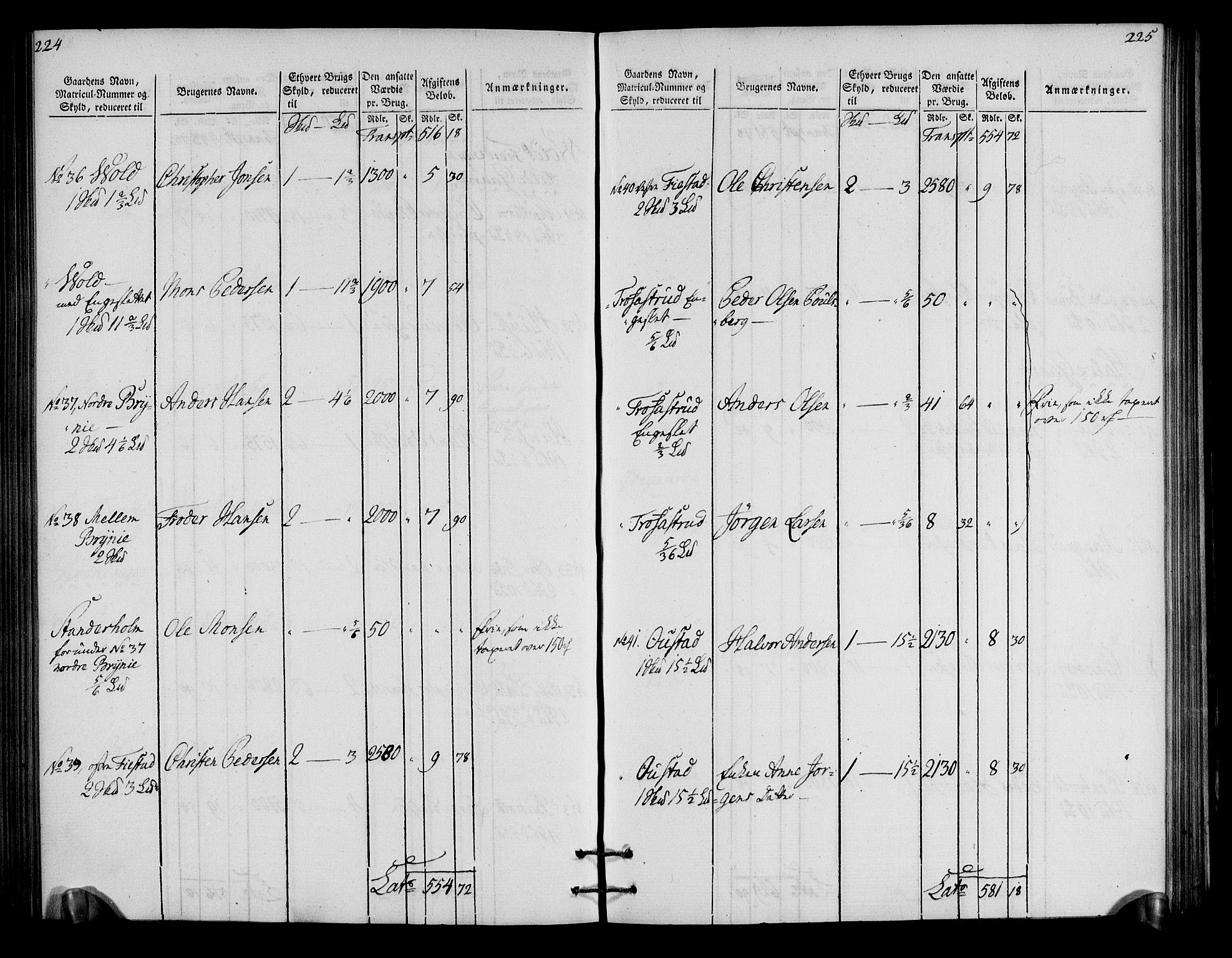 Rentekammeret inntil 1814, Realistisk ordnet avdeling, RA/EA-4070/N/Ne/Nea/L0034: Hedmark fogderi. Oppebørselsregister, 1803-1804, p. 116