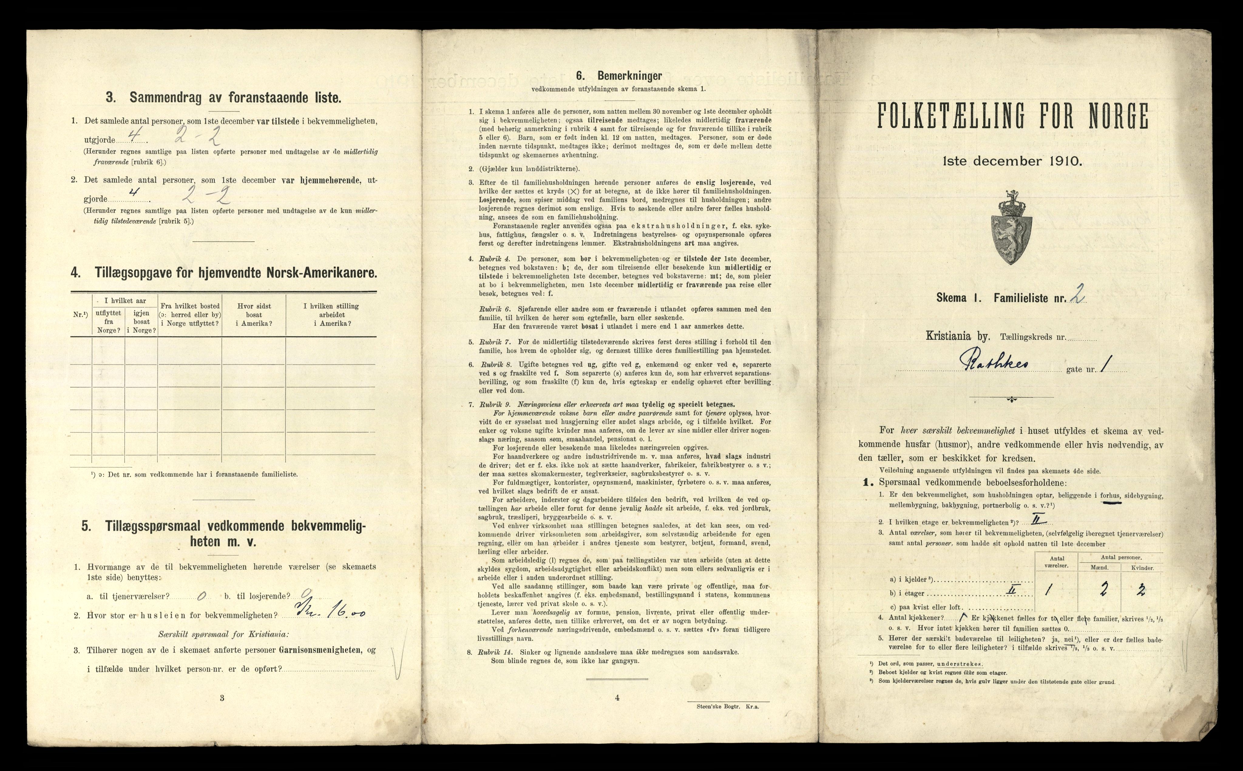 RA, 1910 census for Kristiania, 1910, p. 79093