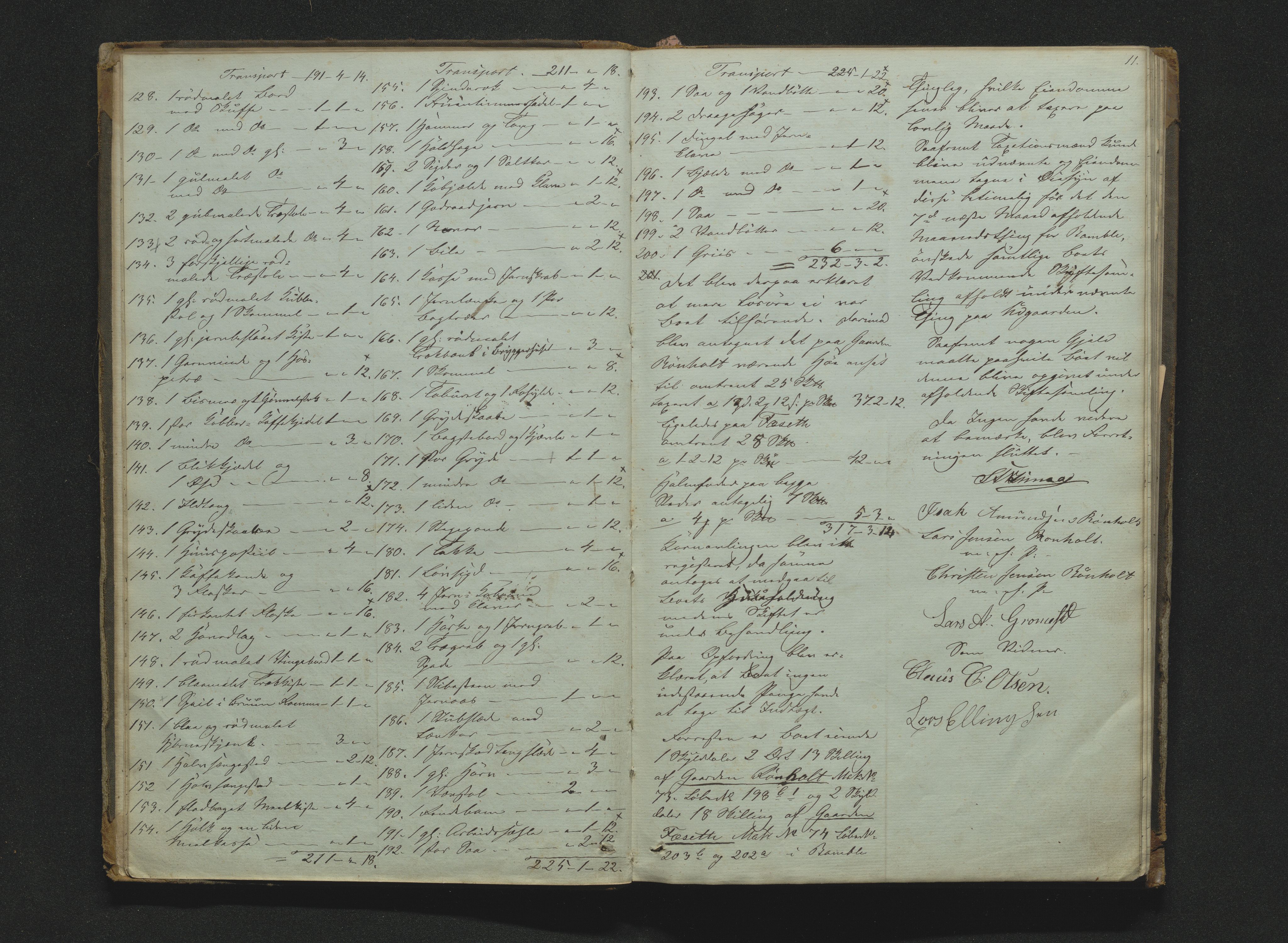 Bamble sorenskriveri, AV/SAKO-A-214/H/Hb/Hbb/Hbbb/L0001/0003: Skifteregisteringsprotokoll  / Skifteregisteringsprotokoll 3, 1860-1882, p. 10-11
