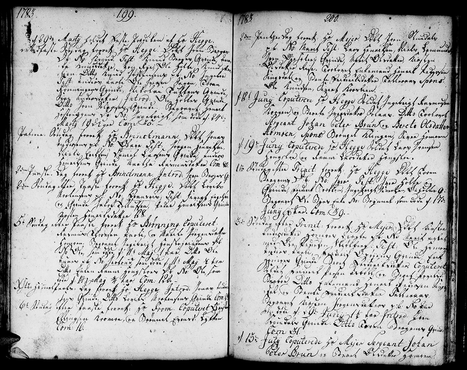 Ministerialprotokoller, klokkerbøker og fødselsregistre - Sør-Trøndelag, SAT/A-1456/671/L0840: Parish register (official) no. 671A02, 1756-1794, p. 299-300