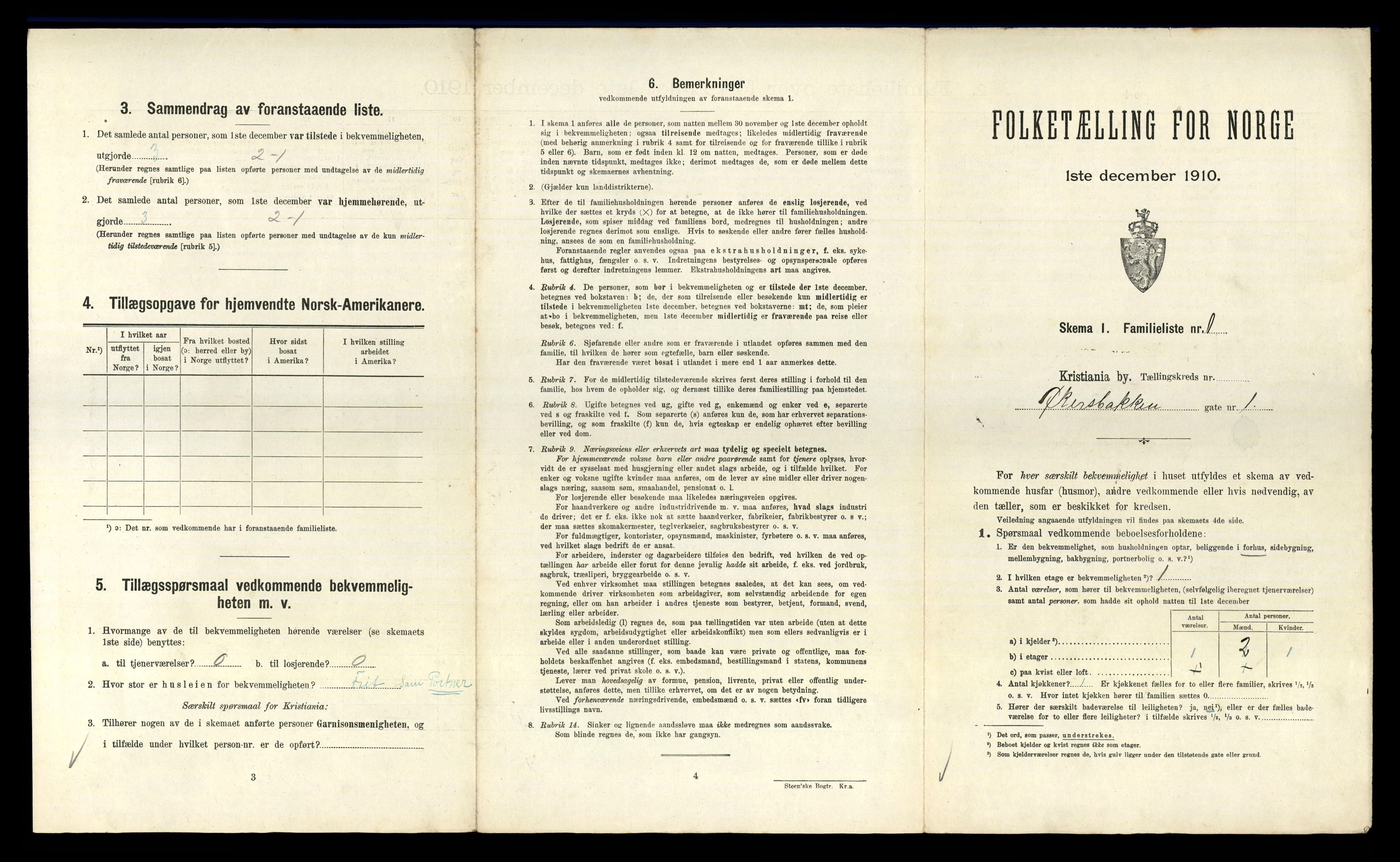 RA, 1910 census for Kristiania, 1910, p. 1765