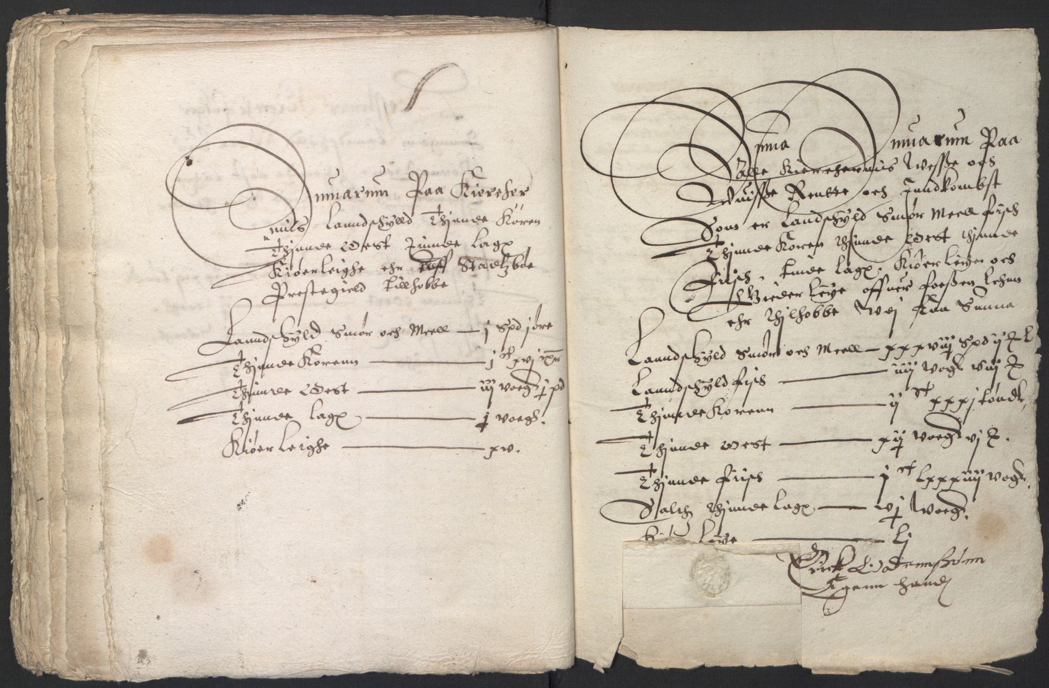 Stattholderembetet 1572-1771, AV/RA-EA-2870/Ek/L0016/0001: Jordebøker til utlikning av rosstjeneste 1624-1626: / Kirke- og prestebolsinntekter i Trondheim bispedømme og Jemtland, 1625-1626, p. 133